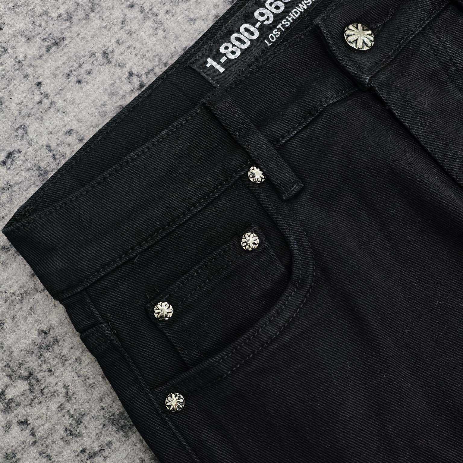 Lost Shadows  Red Waxed Denim   709 - EUR FASHION
