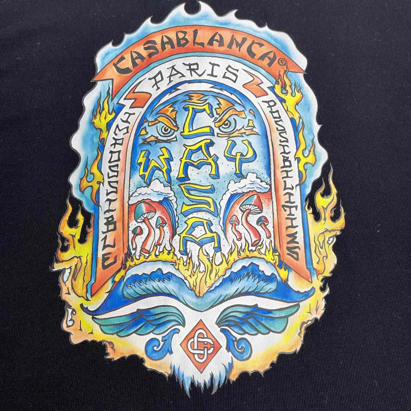 Casablanca Casa Way Skate Printed T-shirt   C984 - EUR FASHION