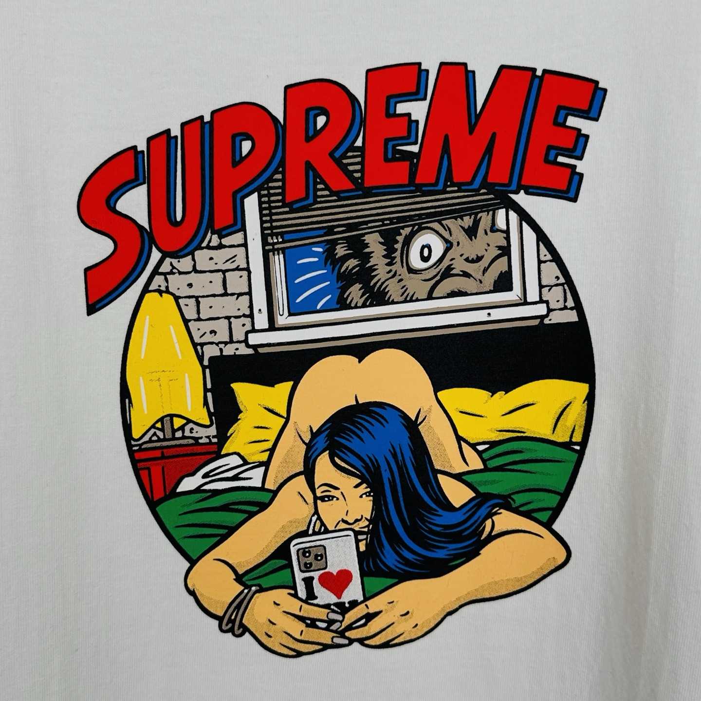 Supreme Bedroom Tee 'White' - EUR FASHION