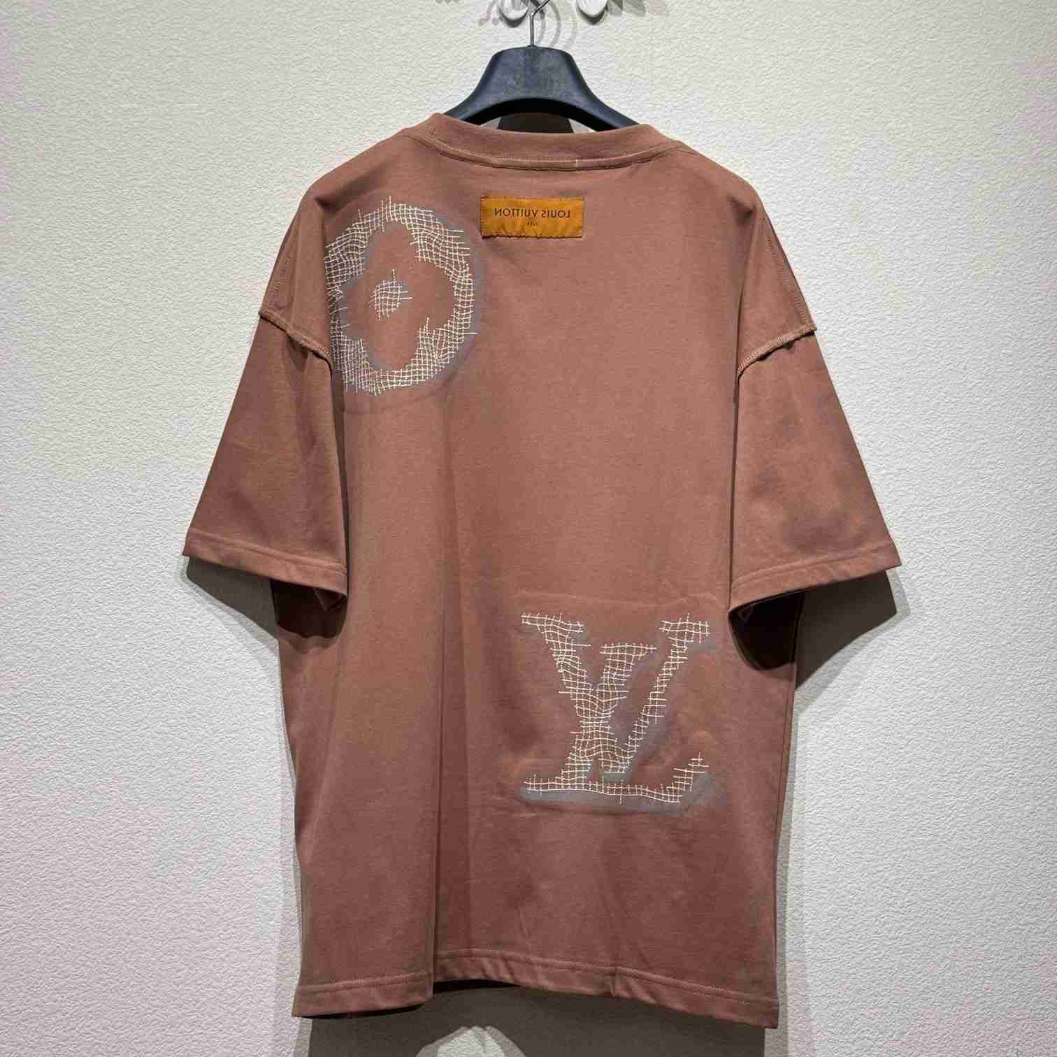 Louis Vuitton Short-Sleeved Cotton Crewneck    - EUR FASHION