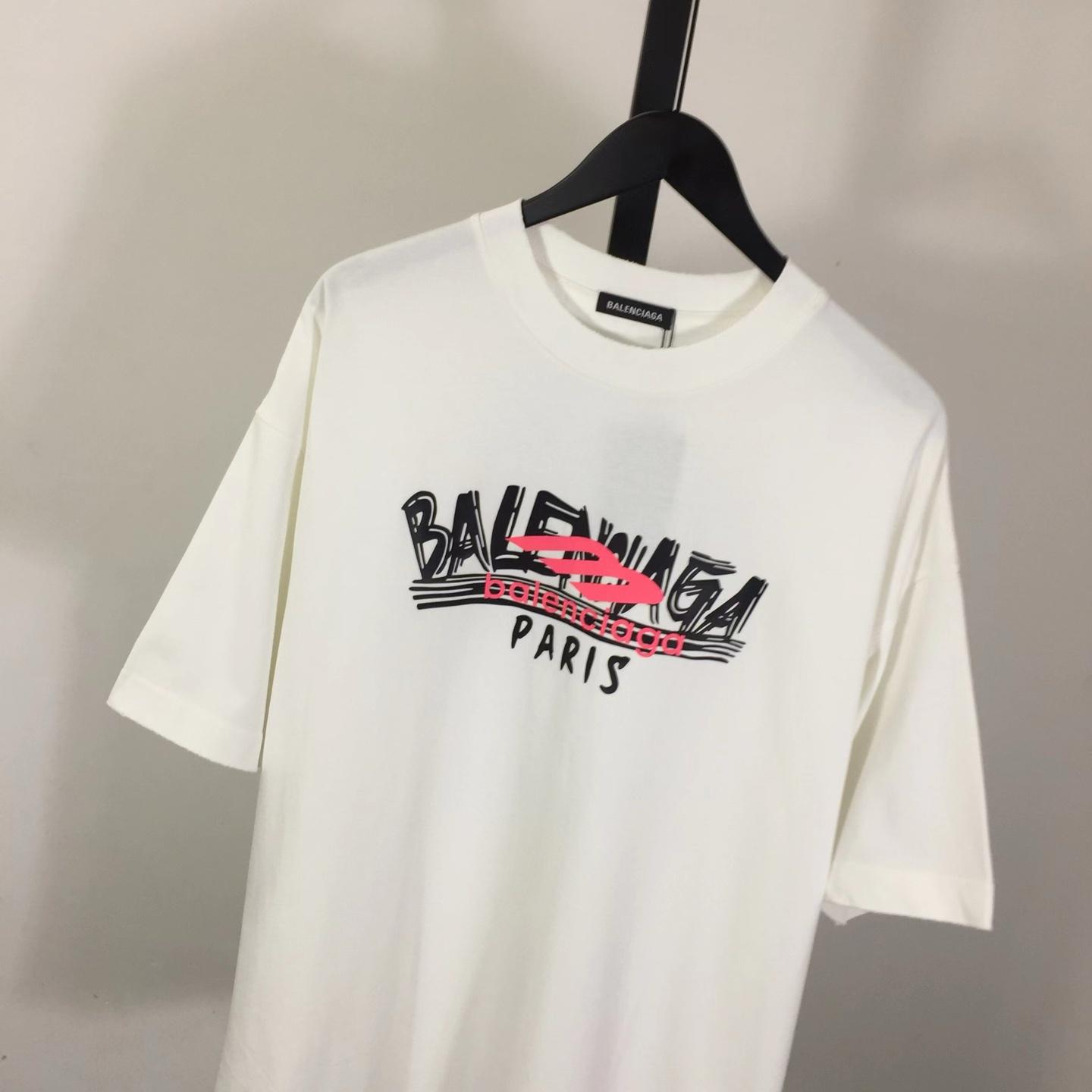 Balenciaga Cotton T-Shirt Medium Fit - EUR FASHION