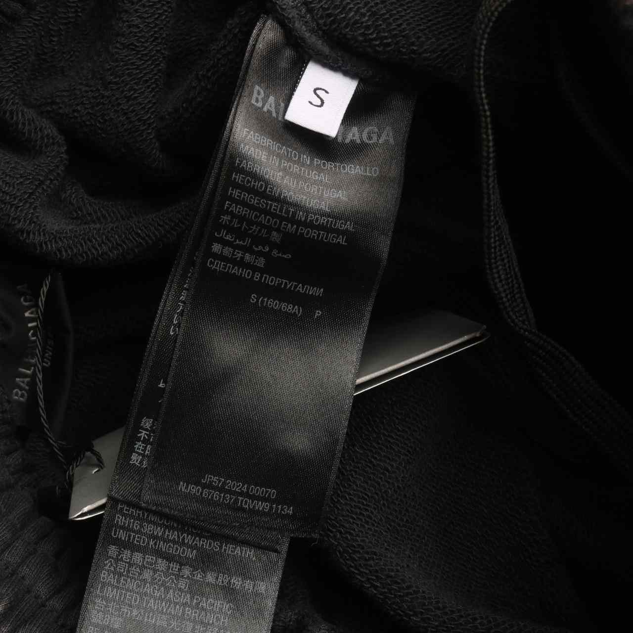 Balenciaga Burning Unity Arch Molleton Shorts  - EUR FASHION