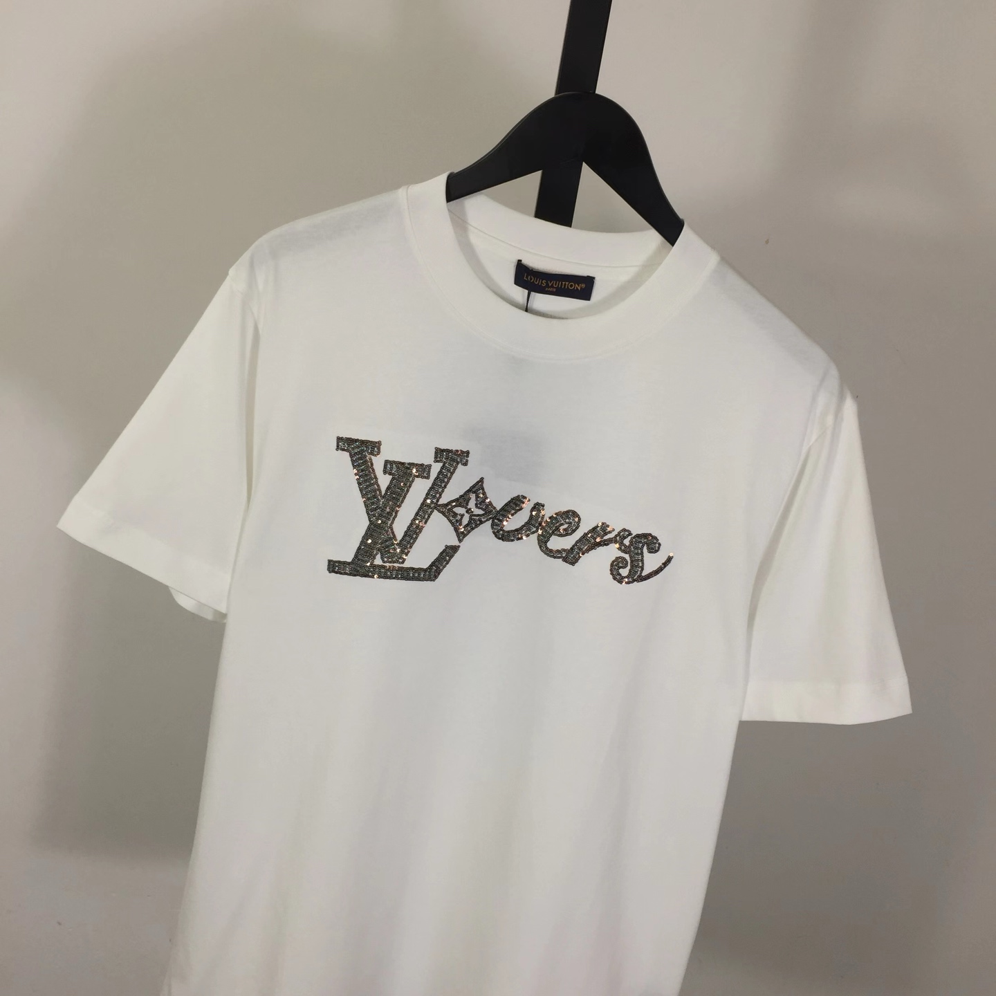 Louis Vuitton LV Vers Embellished Short-Sleeved T-Shirt   - EUR FASHION