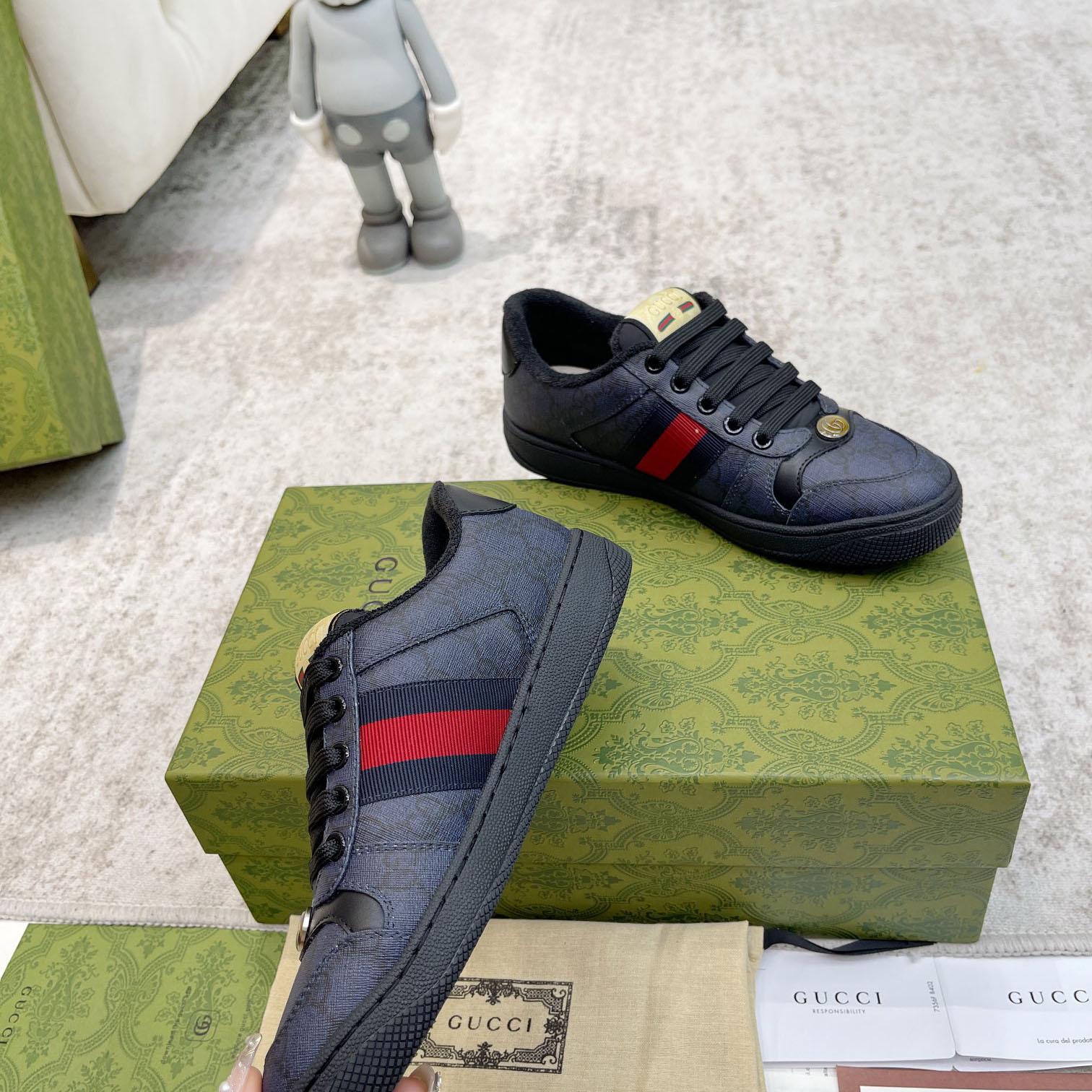 Gucci Men's Screener Sneaker  - EUR FASHION