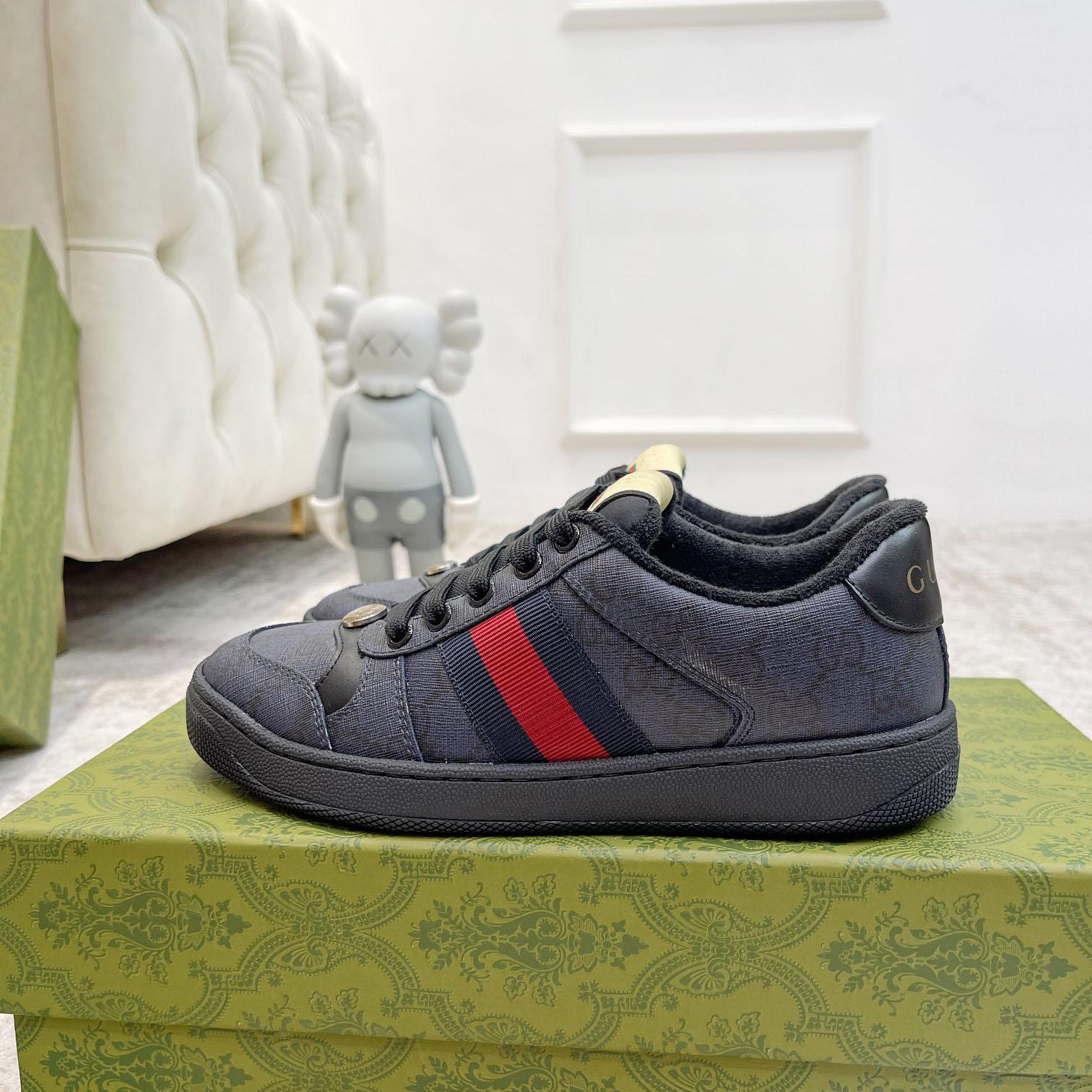 Gucci Men's Screener Sneaker  - EUR FASHION