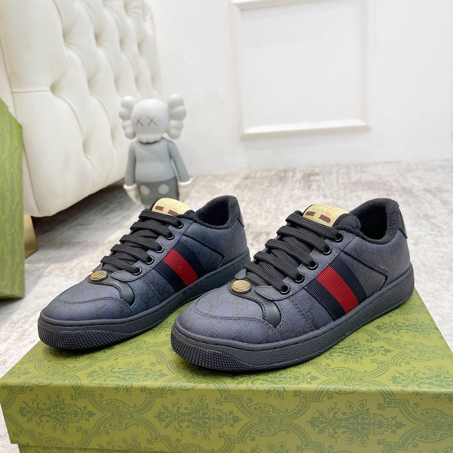 Gucci Men's Screener Sneaker  - EUR FASHION