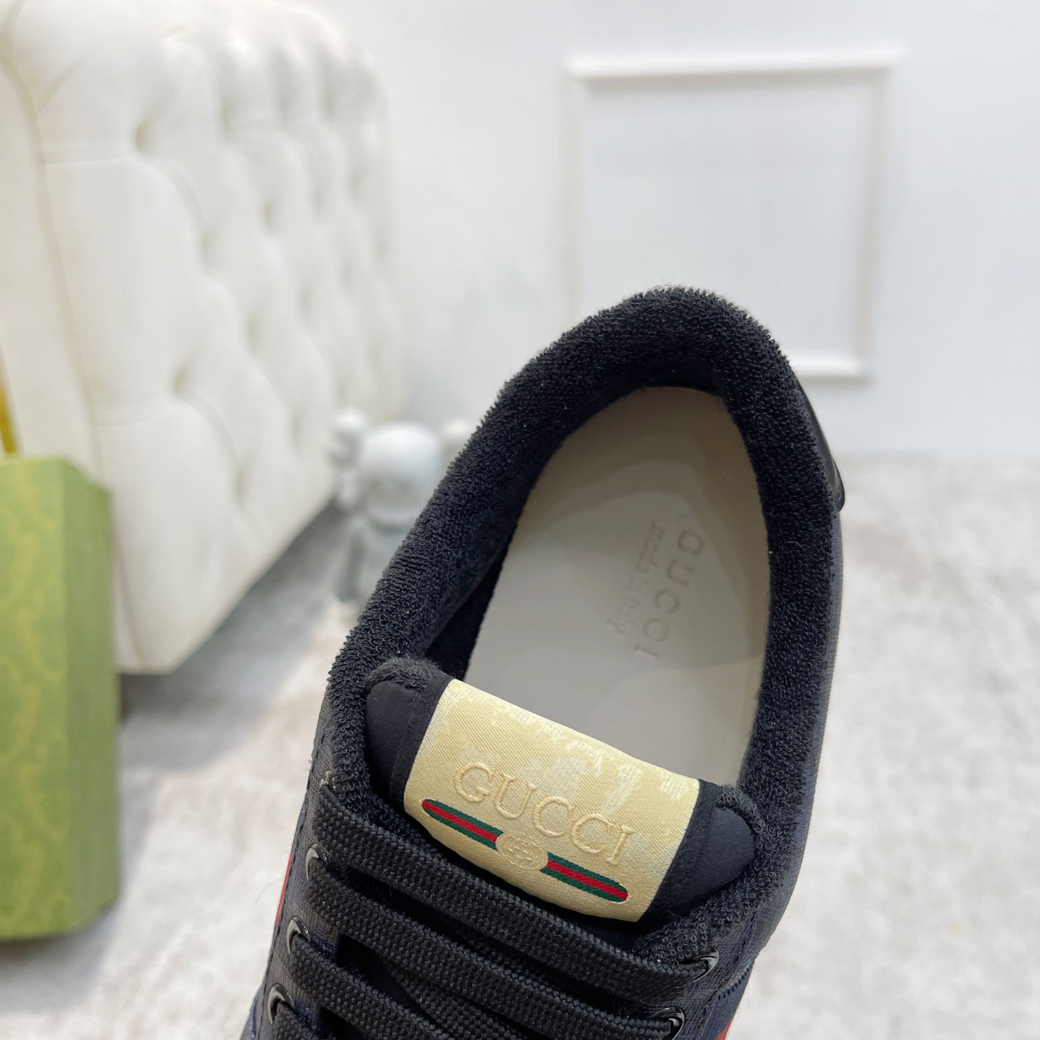 Gucci Men's Screener Sneaker  - EUR FASHION