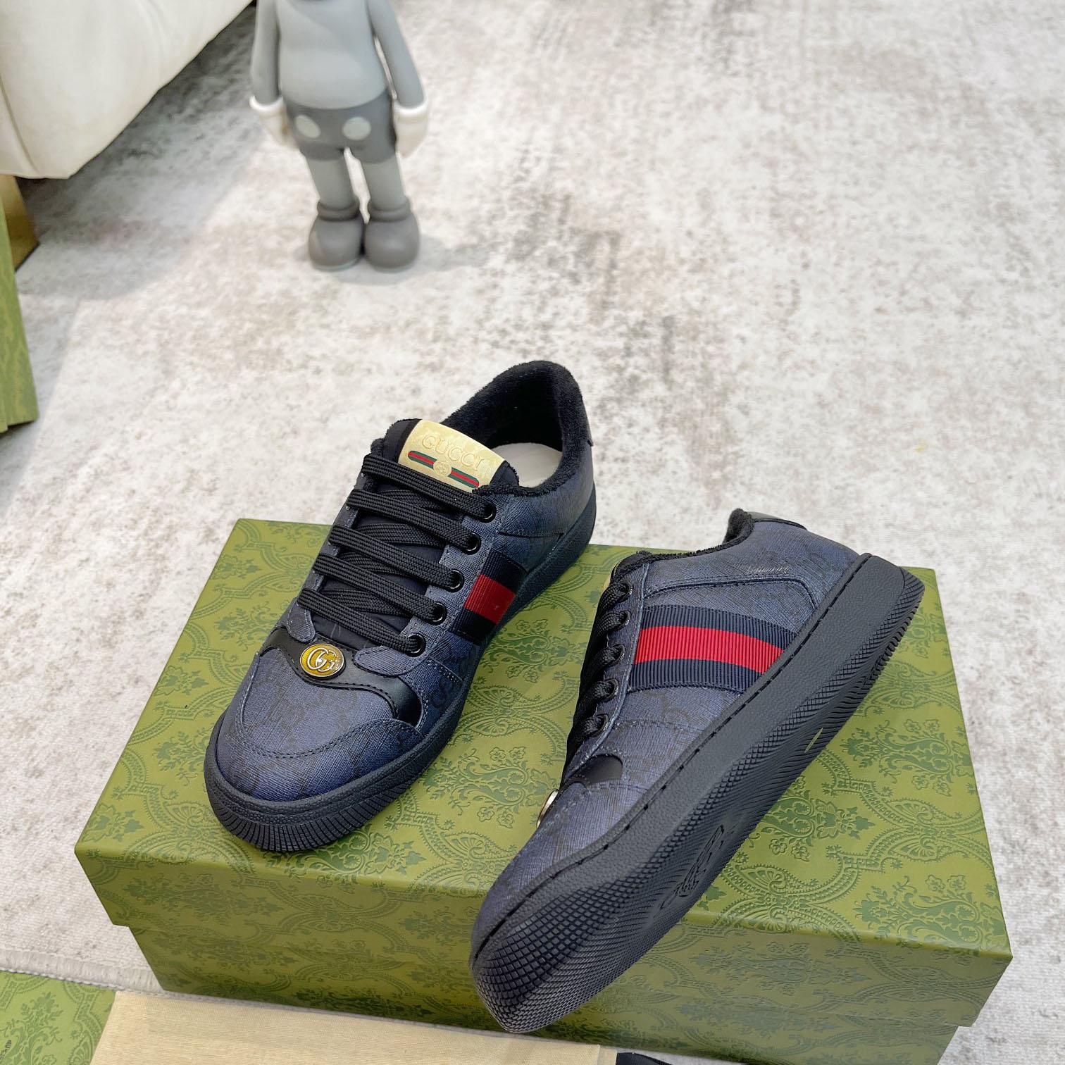 Gucci Men's Screener Sneaker  - EUR FASHION