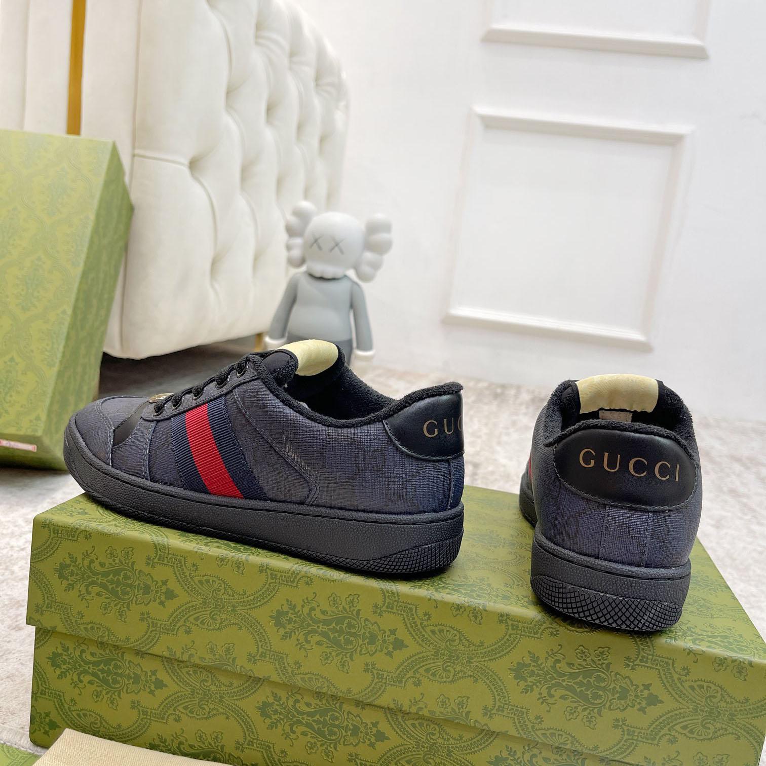 Gucci Men's Screener Sneaker  - EUR FASHION