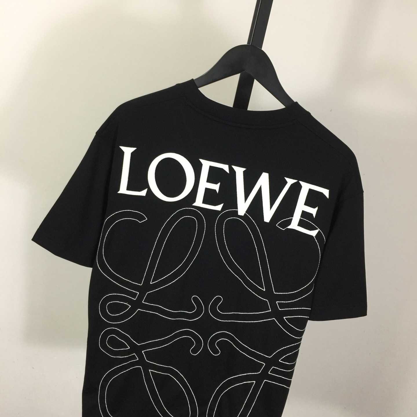 Loewe Loose Fit T-shirt In Cotton - EUR FASHION