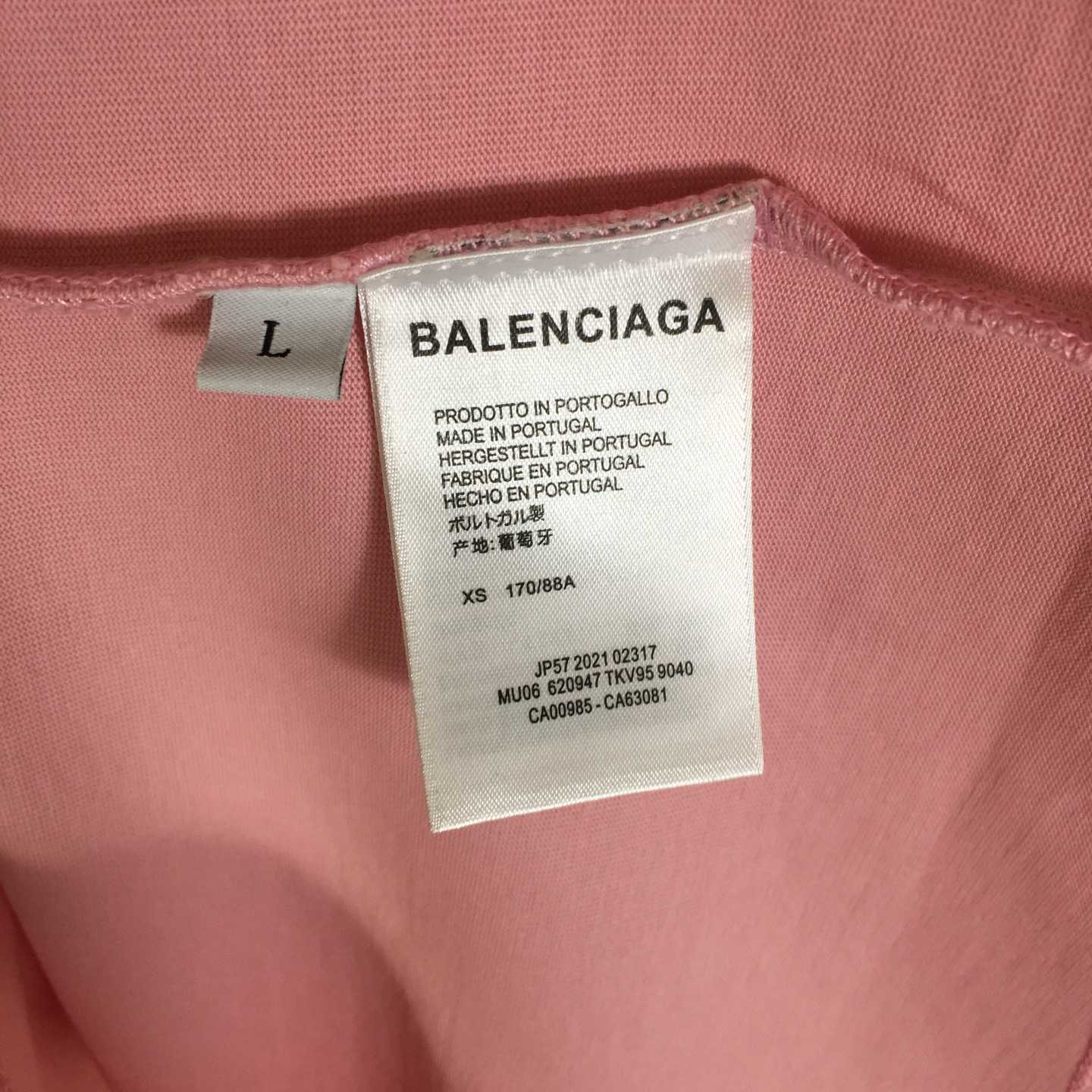 Balenciaga Cotton T-Shirt Medium Fit - EUR FASHION