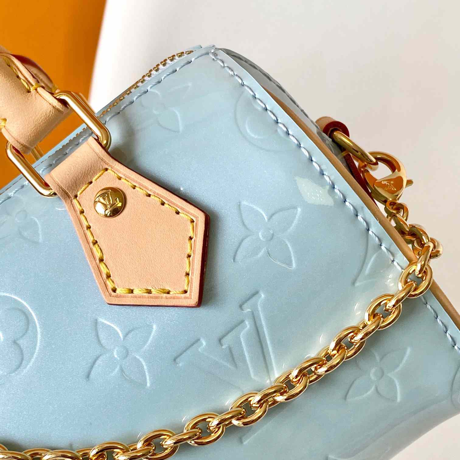 Louis Vuitton Nano Speedy Monogram Vernis Leather  16x10x7.5cm  M83000 - EUR FASHION