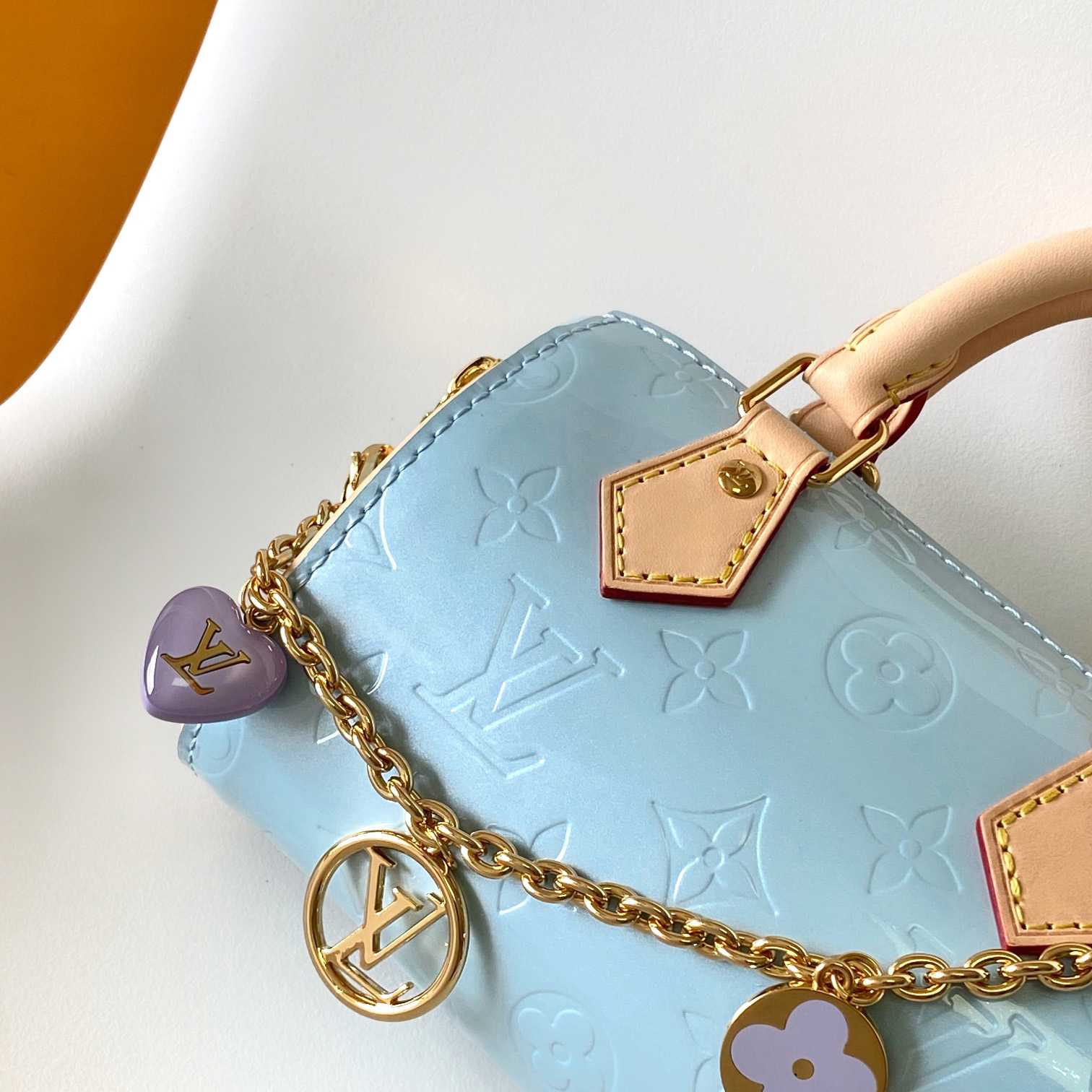 Louis Vuitton Nano Speedy Monogram Vernis Leather  16x10x7.5cm  M83000 - EUR FASHION
