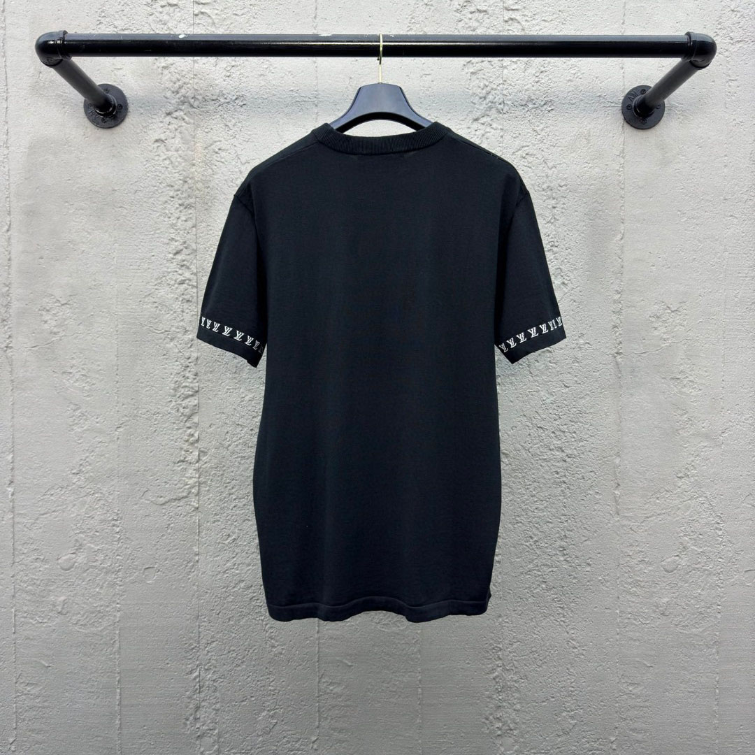 Louis Vuitton Short-Sleeved Cotton Crewneck  1AGKMG - EUR FASHION