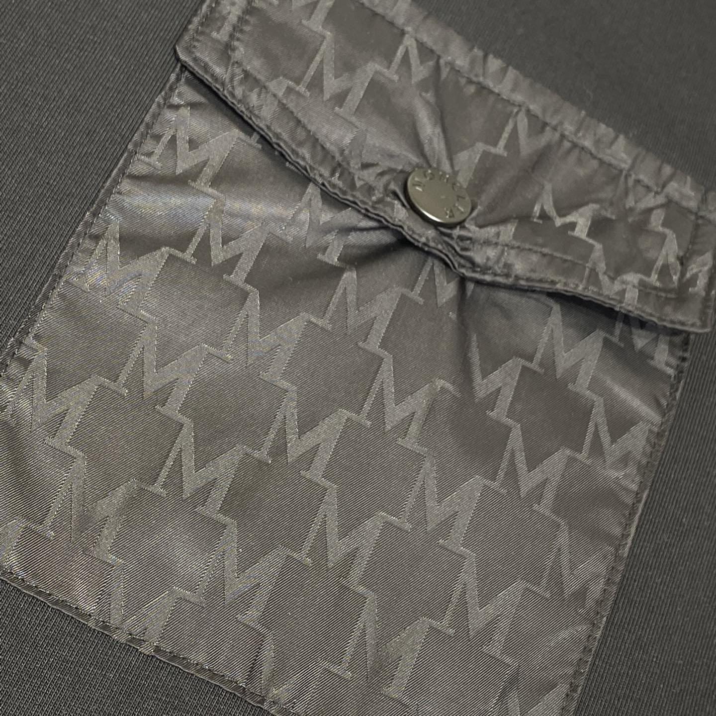 Moncler Monogram Cotton T-shirt With Pocket - EUR FASHION