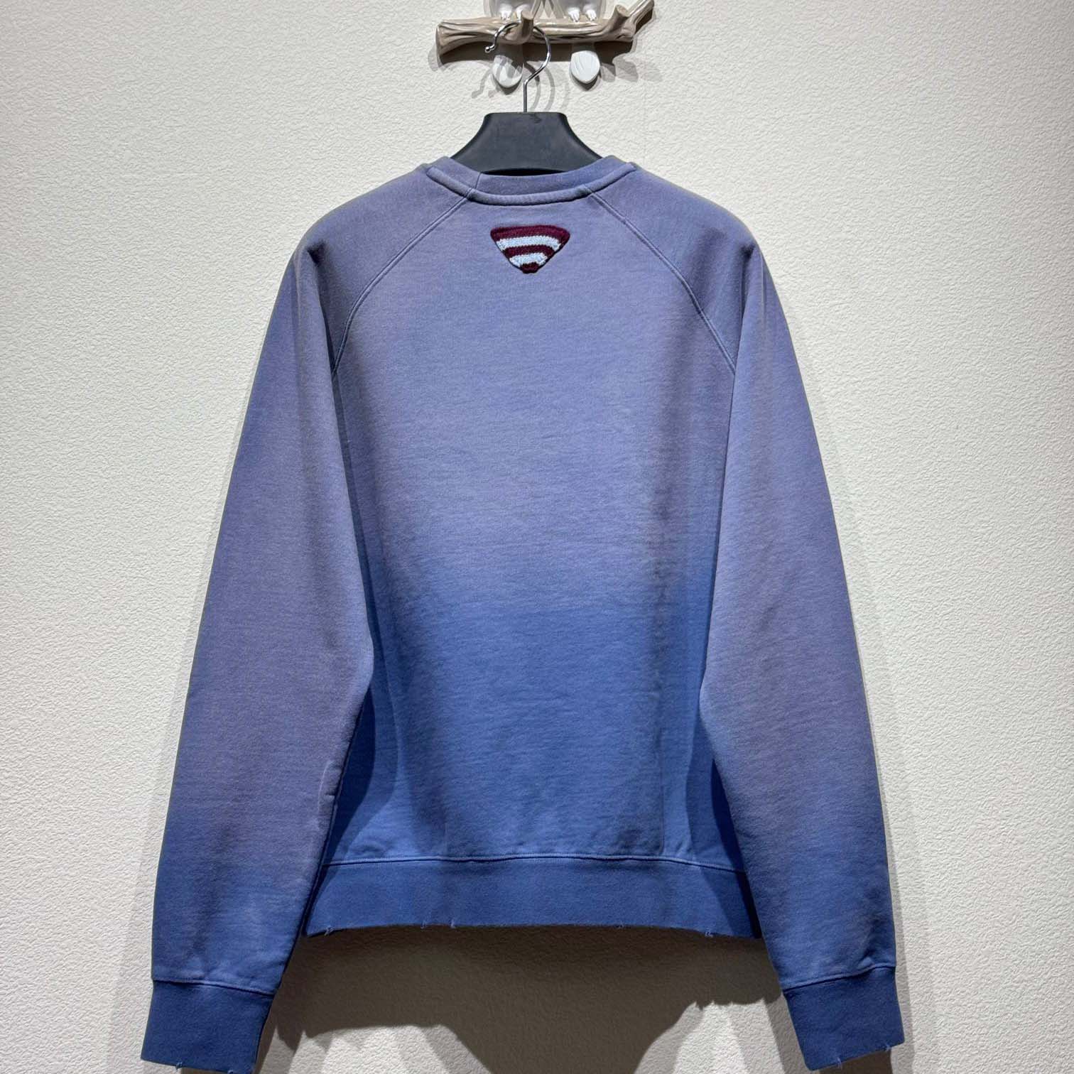 Prada Cotton Fleece Sweatshirt - EUR FASHION