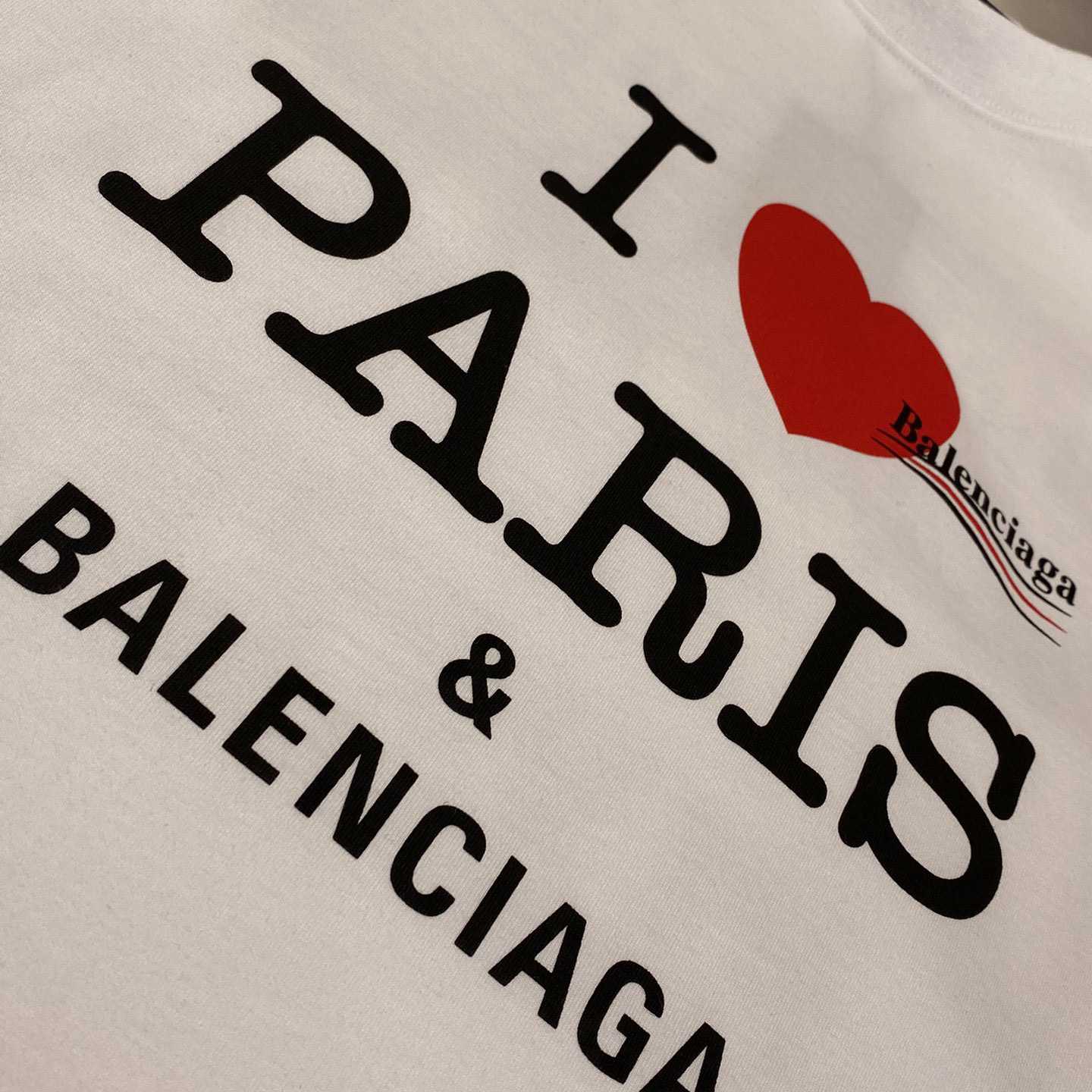 Balenciaga Overlayer Political Campaign T-Shirt Small Fit In White  - EUR FASHION