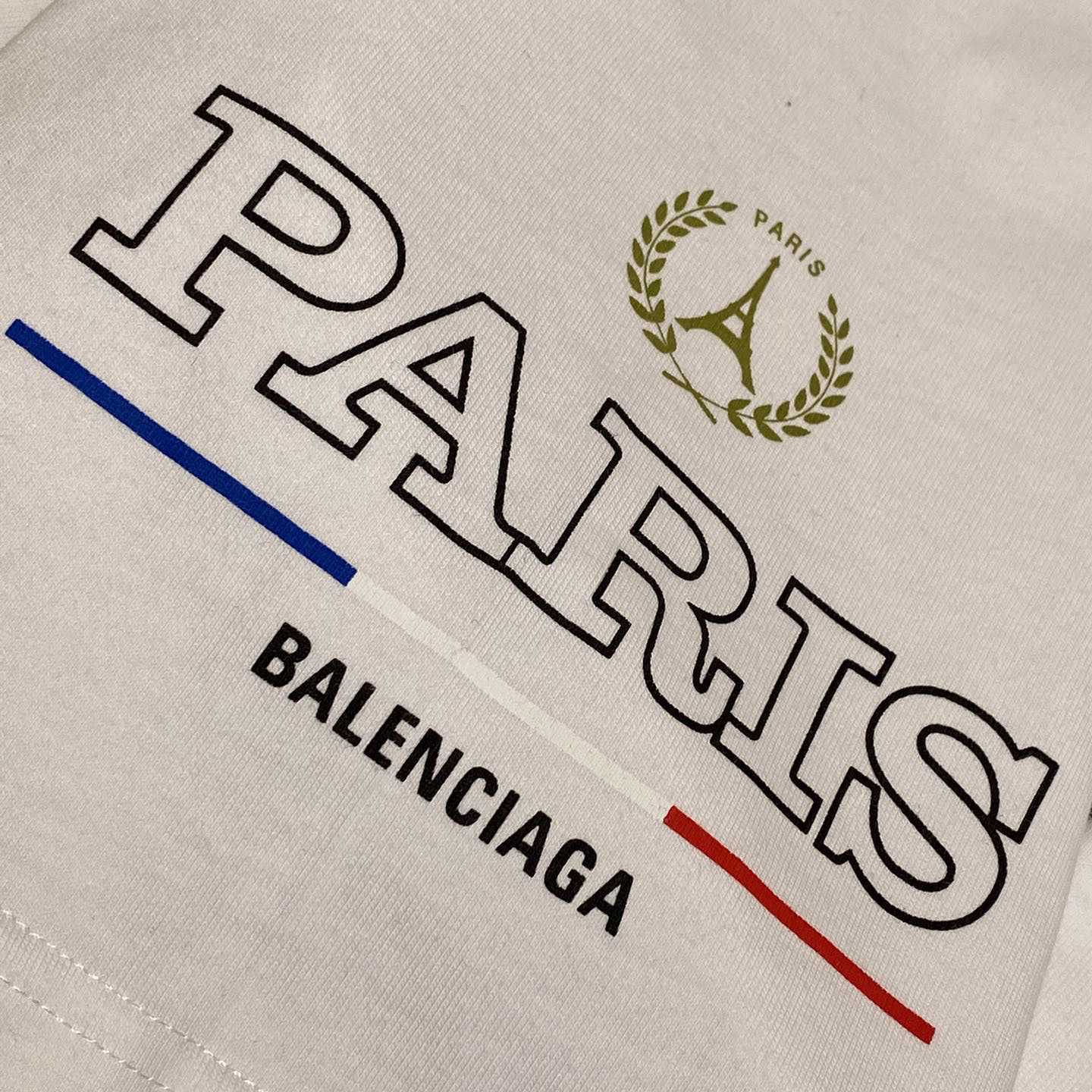 Balenciaga Overlayer Political Campaign T-Shirt Small Fit In White  - EUR FASHION