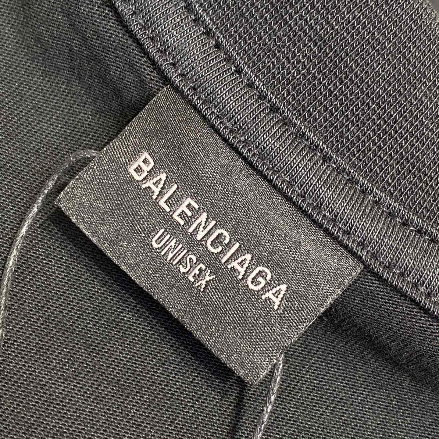 Balenciaga Overlayer Political Campaign T-Shirt Small Fit In White  - EUR FASHION