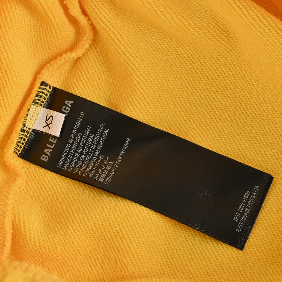 Balenciaga Sweat Shorts 'Faded Yellow' - EUR FASHION