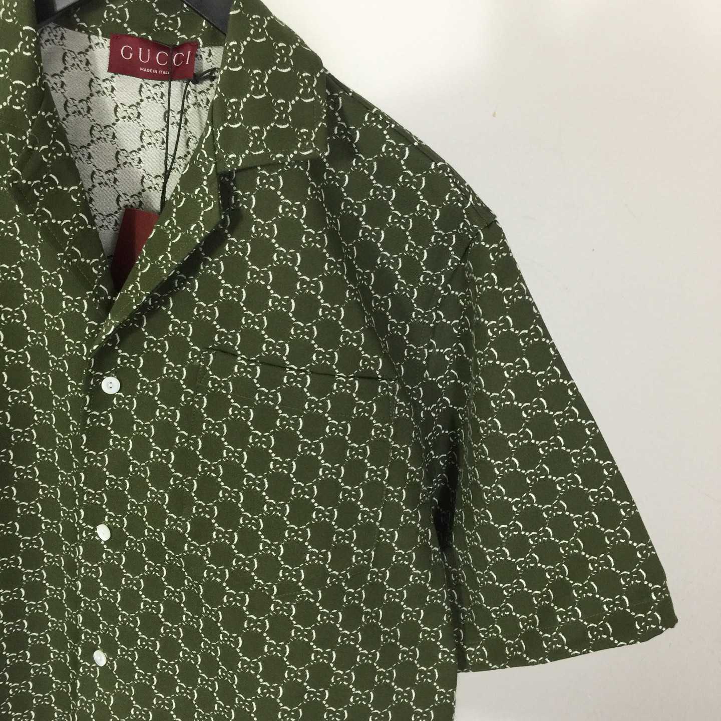 Gucci GG Linen Blend Canvas Shirt - EUR FASHION