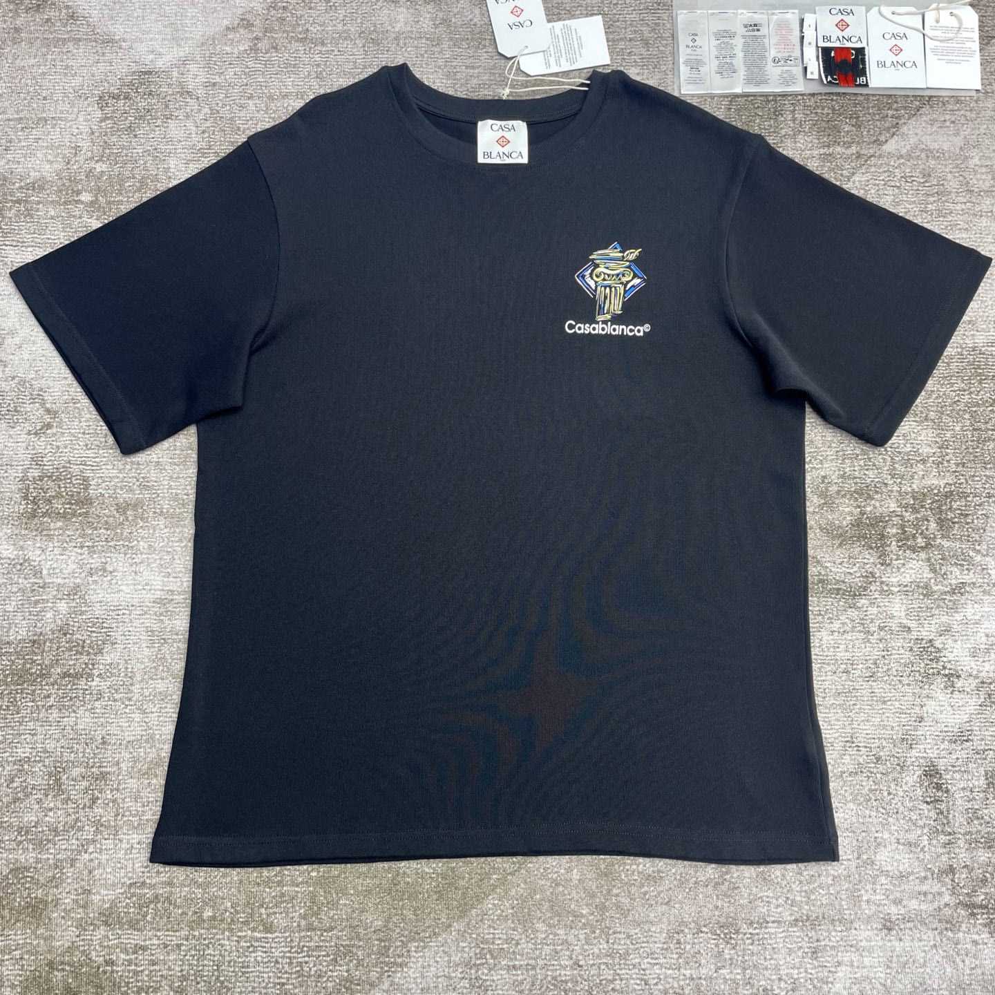 Casablanca Diamond Column Printed T-Shirt   C953 - EUR FASHION