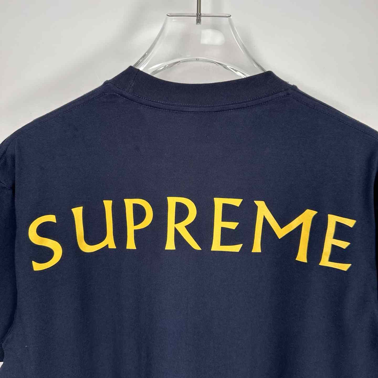 Supreme Damien Hirst Tee Navy - EUR FASHION