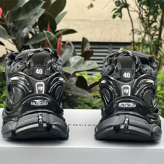 Balenciaga Runner Sneaker In Matte Black - EUR FASHION