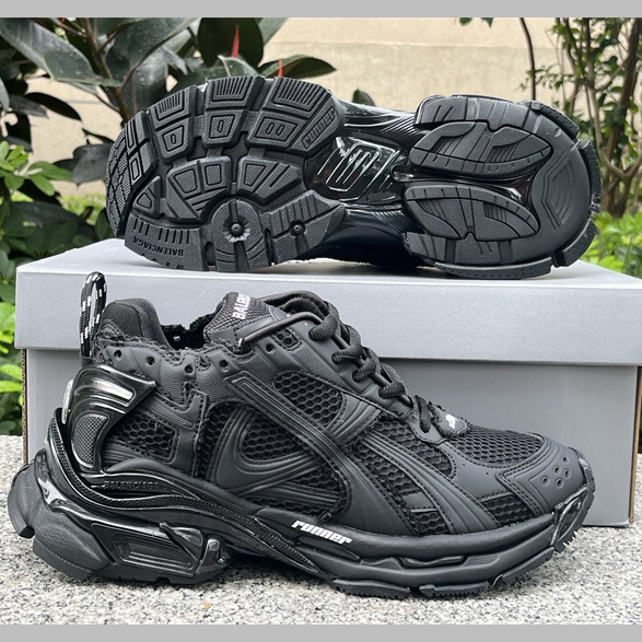 Balenciaga Runner Sneaker In Matte Black - EUR FASHION