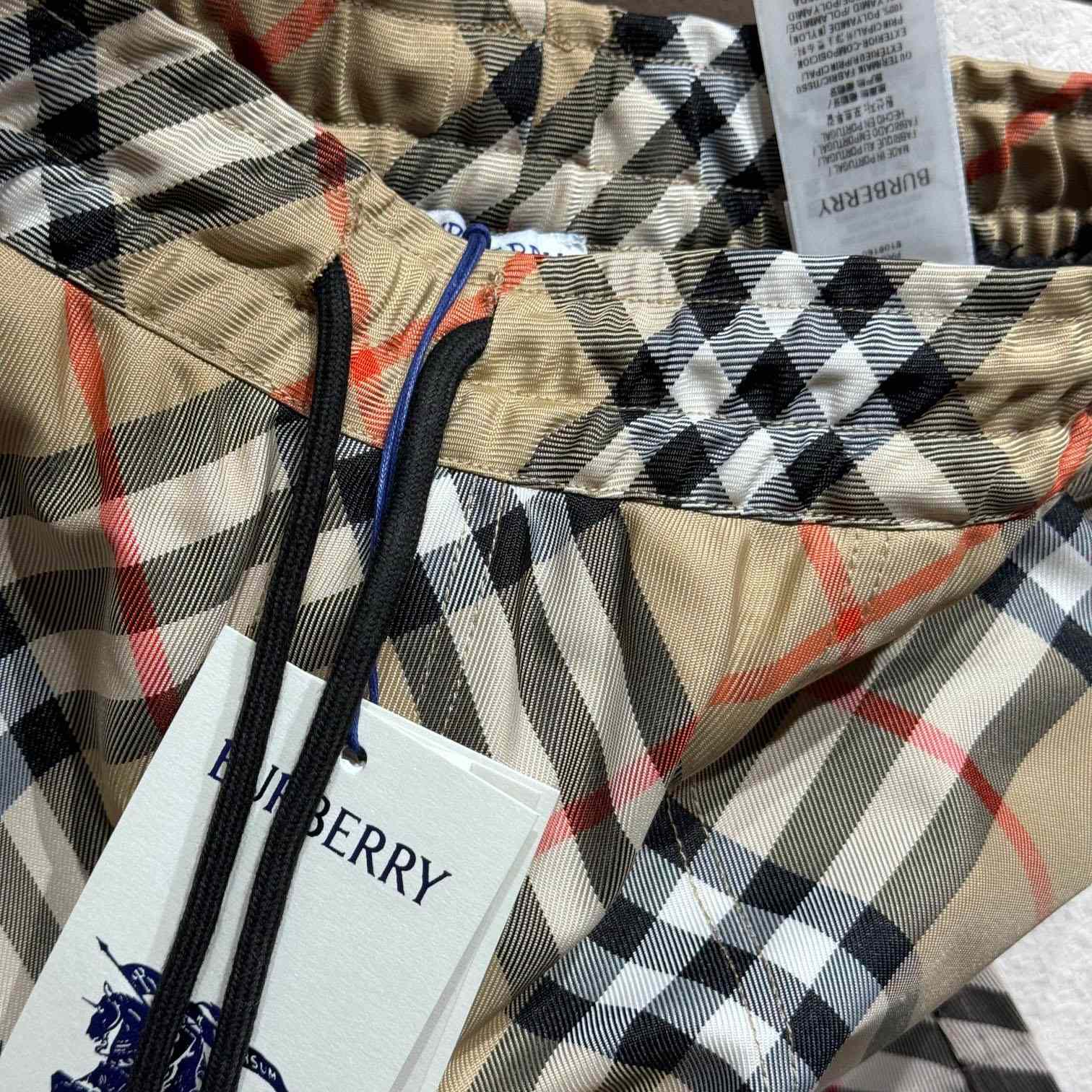 Burberry Check Swim Shorts - EUR FASHION