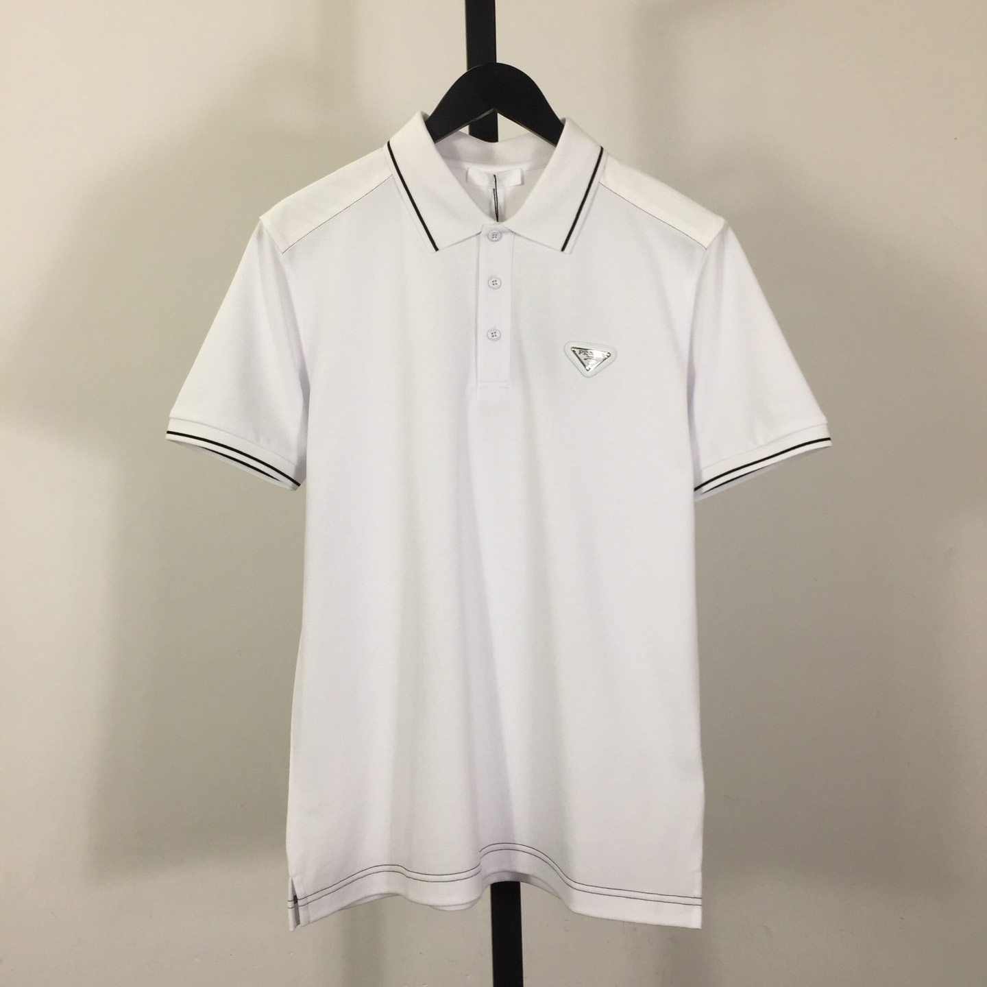 Prada Short-sleeved Piqué Polo Shirt - EUR FASHION