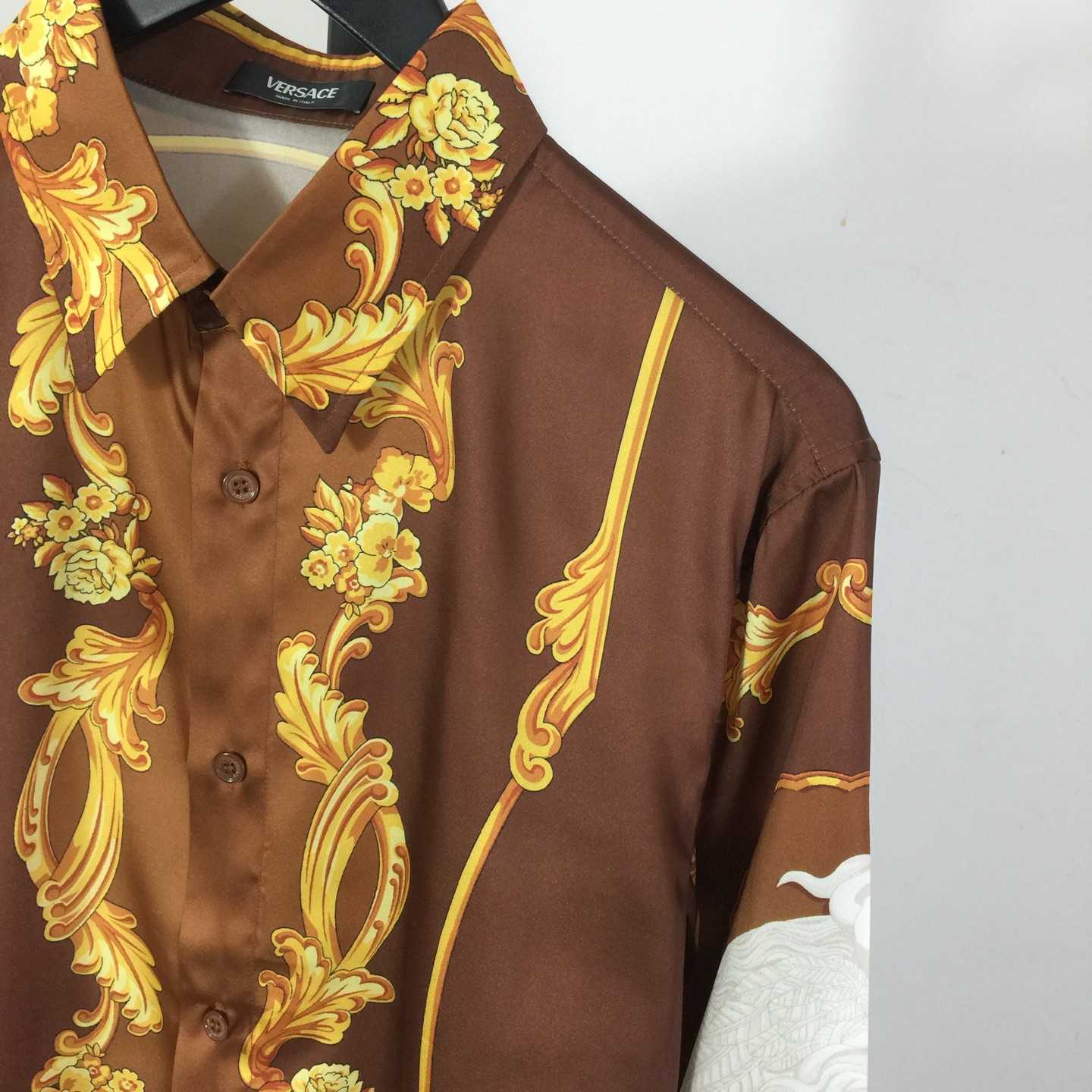 Versace Cameo Silk Shirt - EUR FASHION