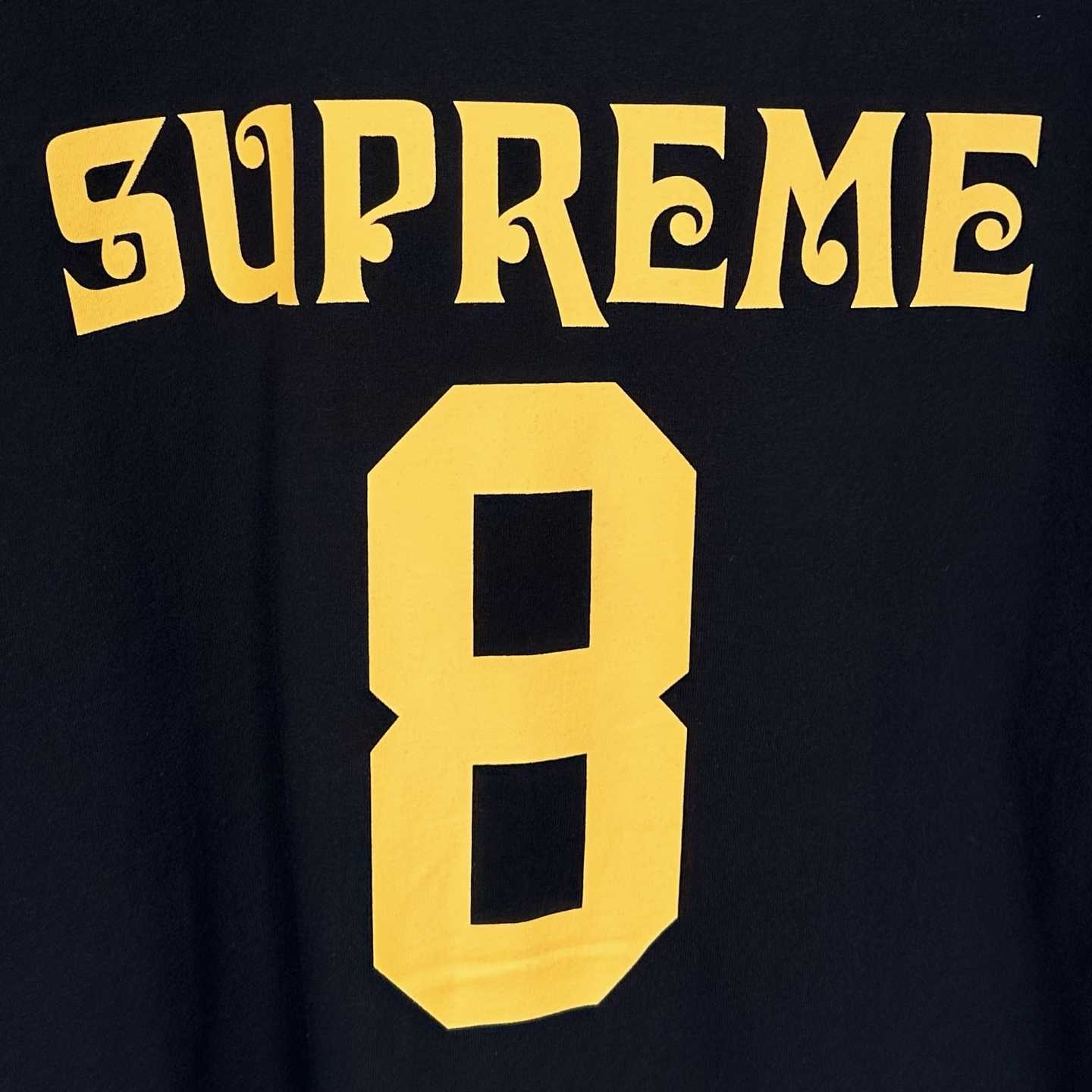 Supreme Affiliated L/S Football Top Black - EUR FASHION
