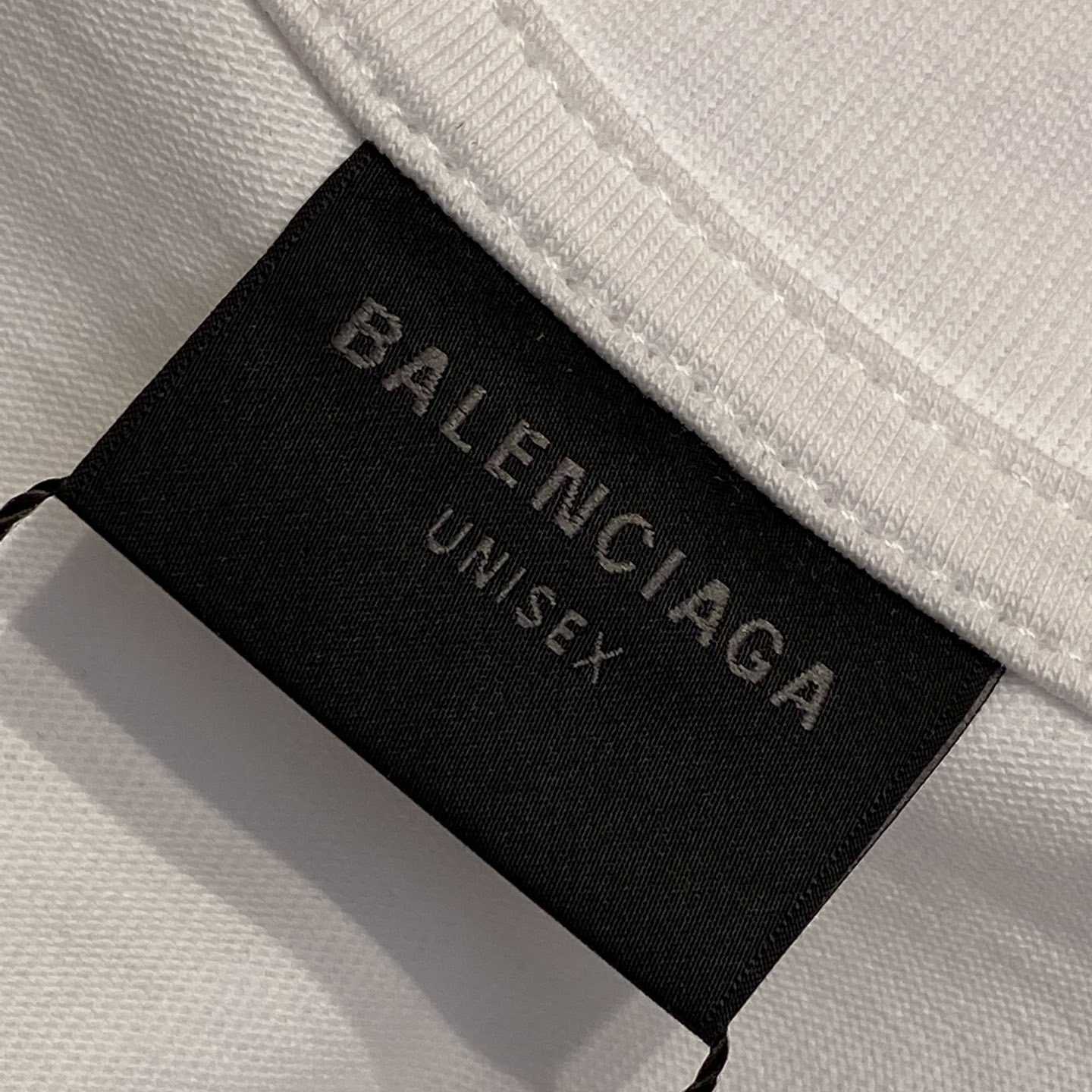 Balenciaga 360 Sunglasses T-Shirt Medium Fit In Dirty White - EUR FASHION