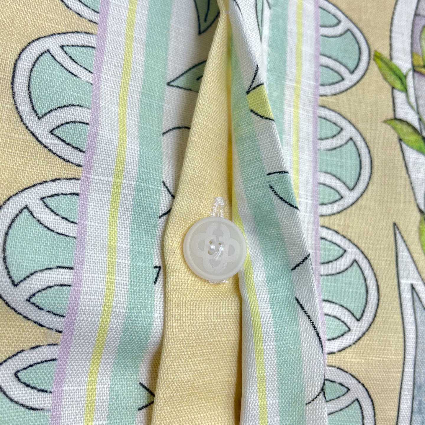Casablanca Vase Linen Shirt   CA3525 - EUR FASHION