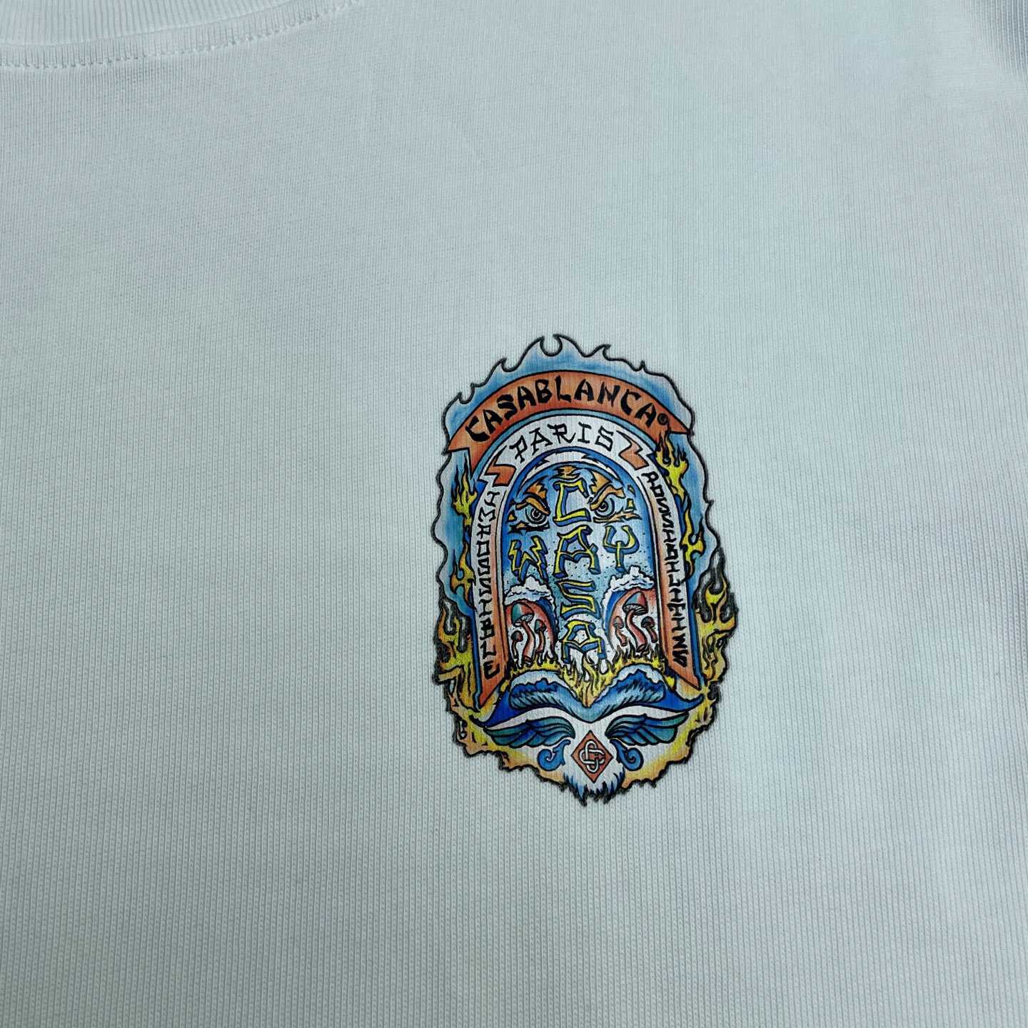 Casablanca Casa Way Skate Printed T-shirt   C983 - EUR FASHION