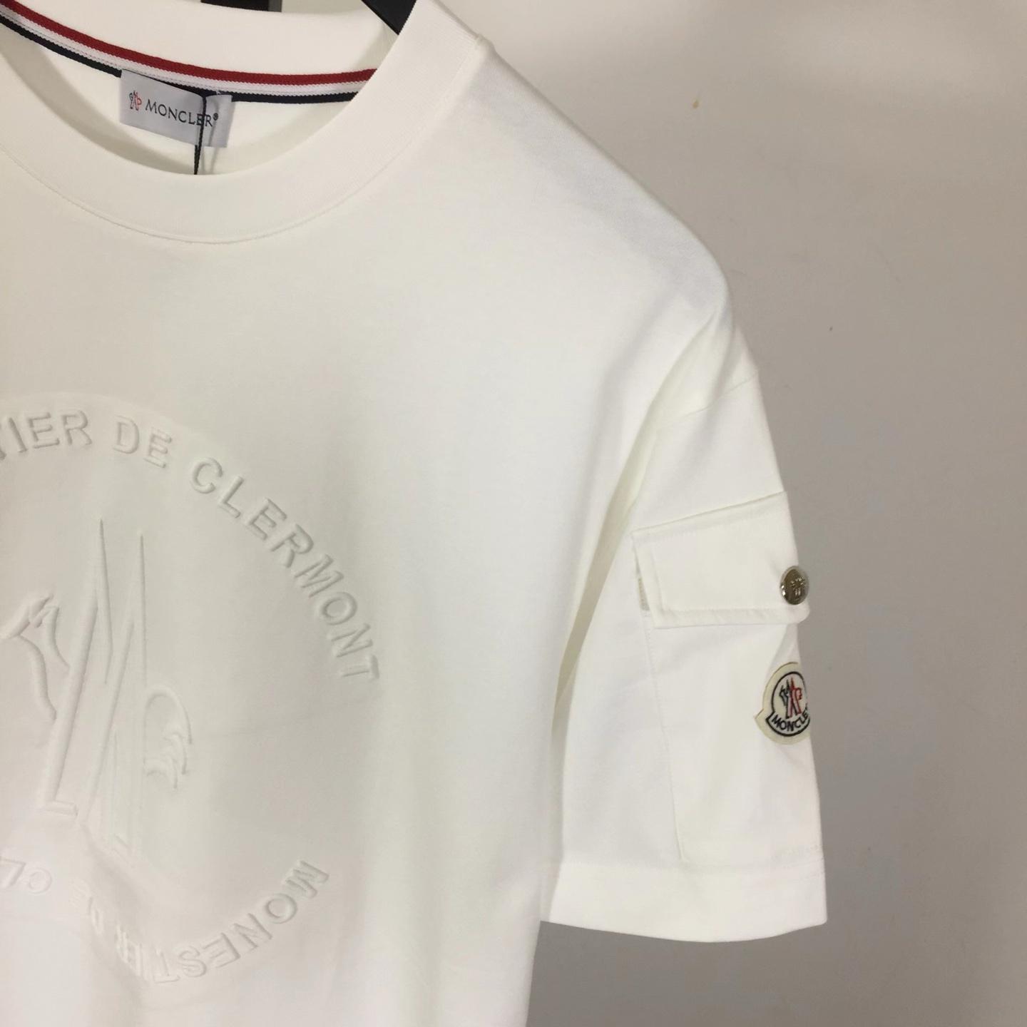 Moncler Logo Cotton T-shirt - EUR FASHION