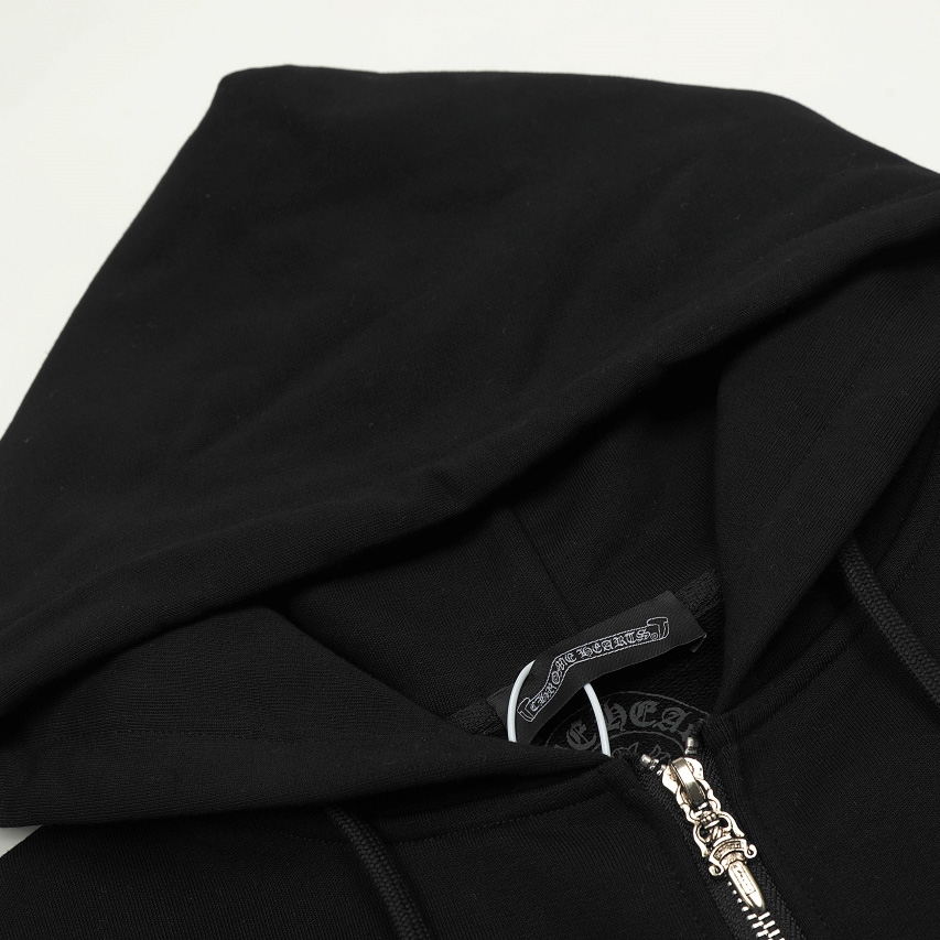 Chrome Hearts Zip Up Hoodie  - EUR FASHION