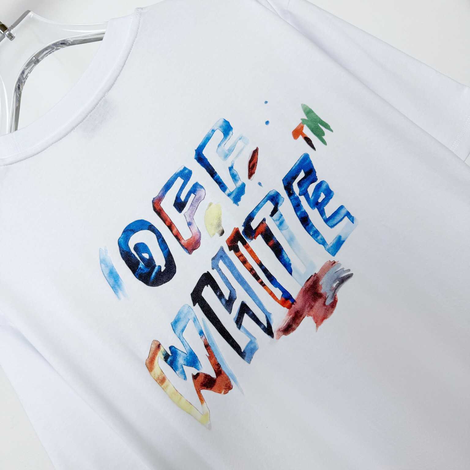 Off-White Watercolor Arrow T-Shirt - EUR FASHION