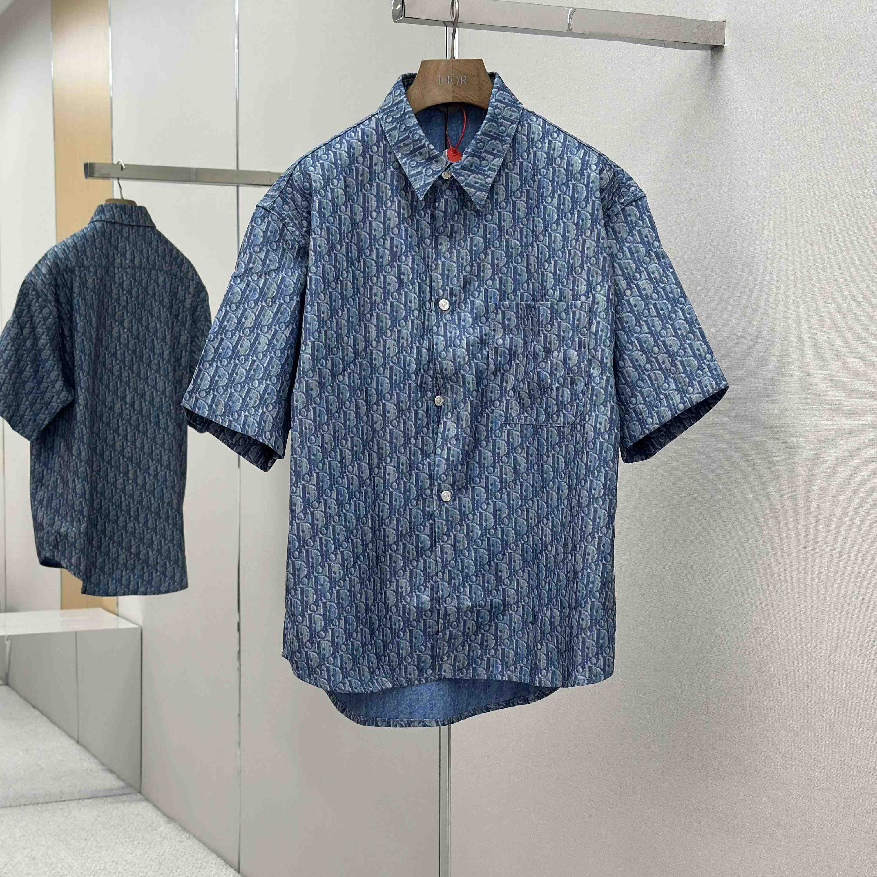 Dior Oblique Short-Sleeved Shirt - EUR FASHION
