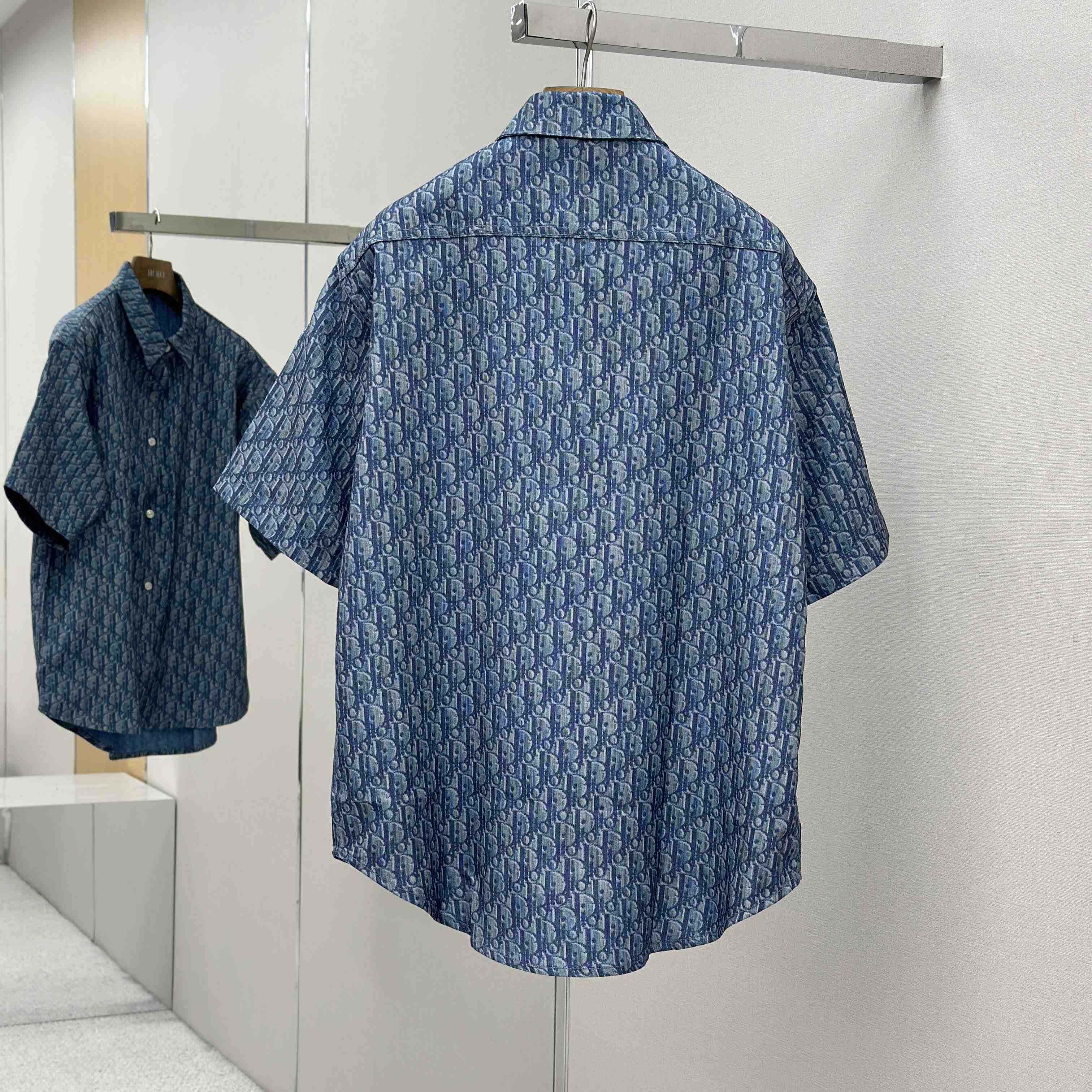 Dior Oblique Short-Sleeved Shirt - EUR FASHION