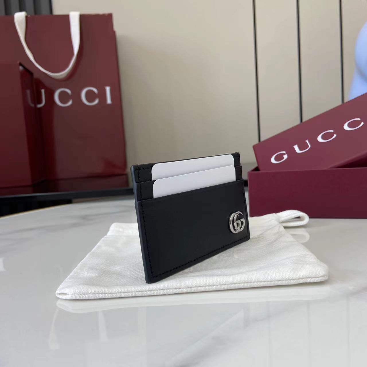 Gucci GG Marmont Card Case - EUR FASHION