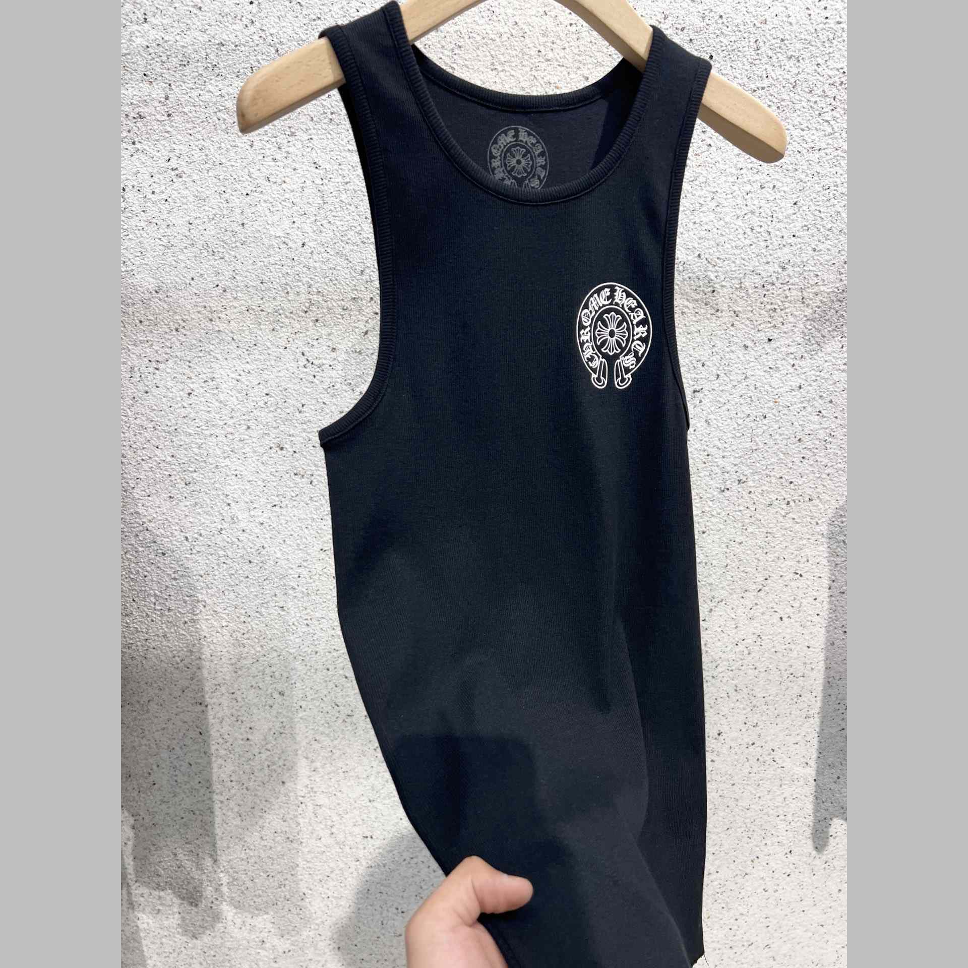 Chrome Hearts Cross Tank Top - EUR FASHION