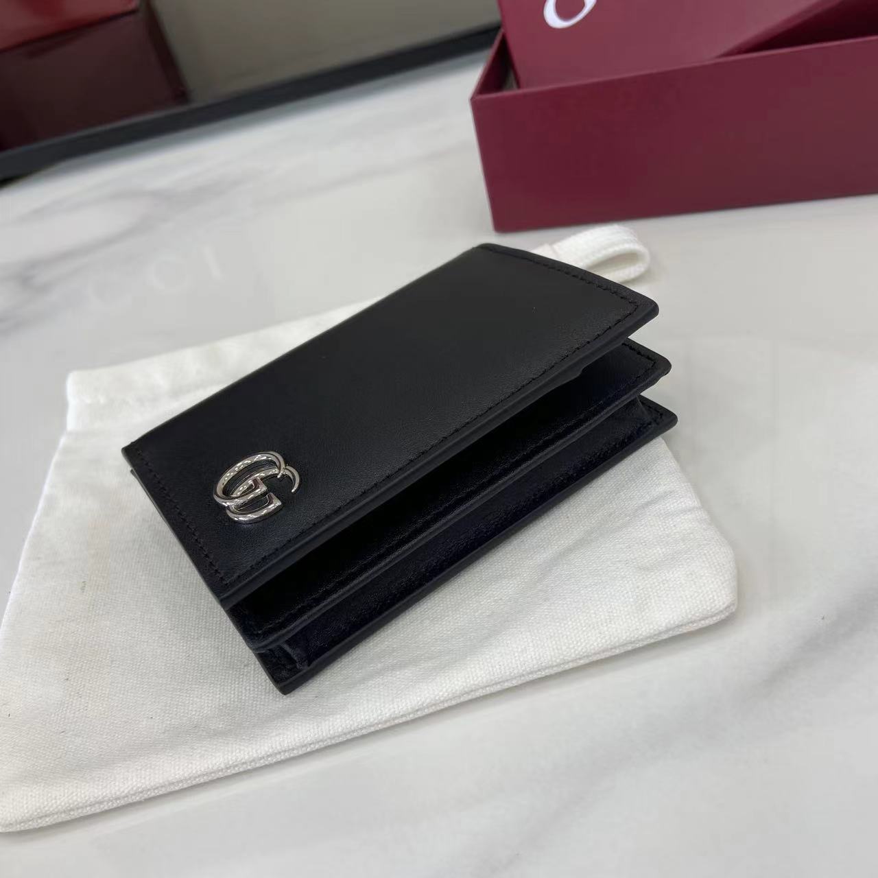 Gucci GG Marmont Bi-fold Card Case - EUR FASHION