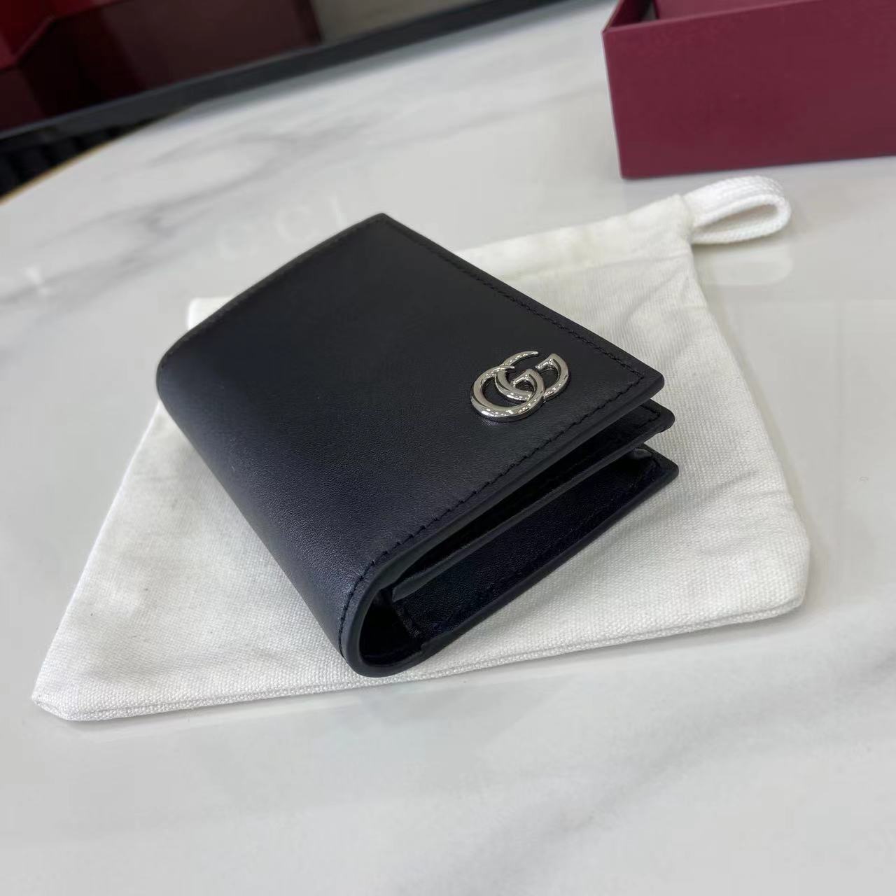 Gucci GG Marmont Bi-fold Card Case - EUR FASHION