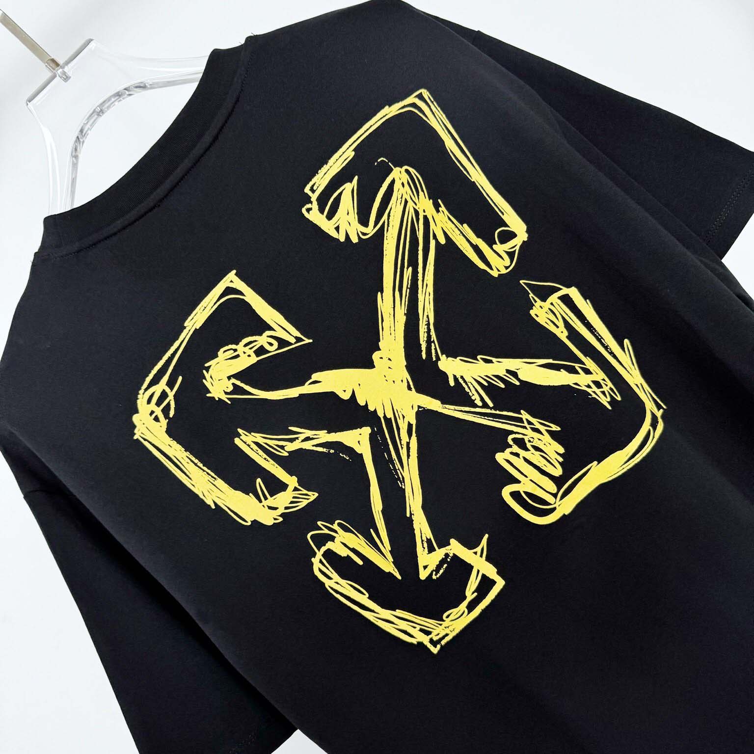 Off White Sketch Arrow T-Shirt - EUR FASHION