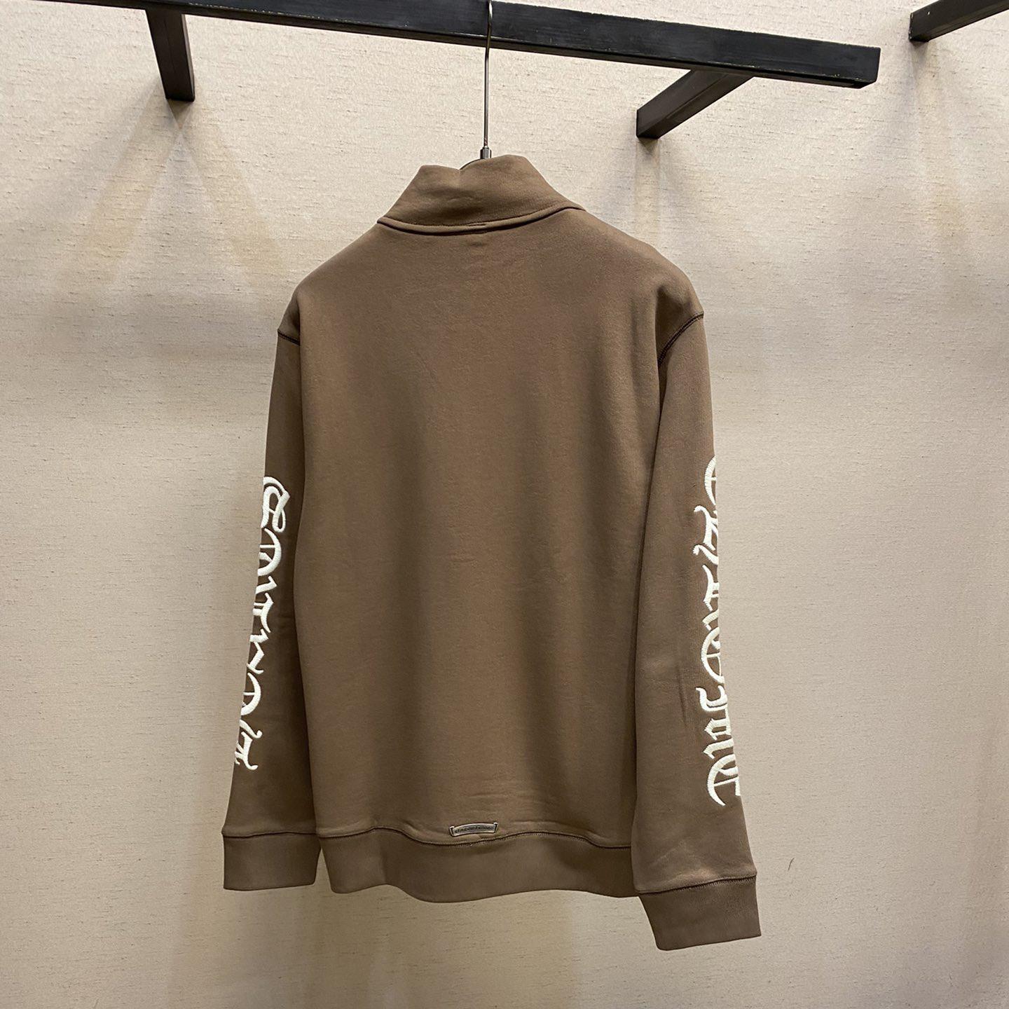 Chrome Heart Slo Ride 1/2 Zip  Sweatshirts  yf1206 (50% Off Sale) - EUR FASHION