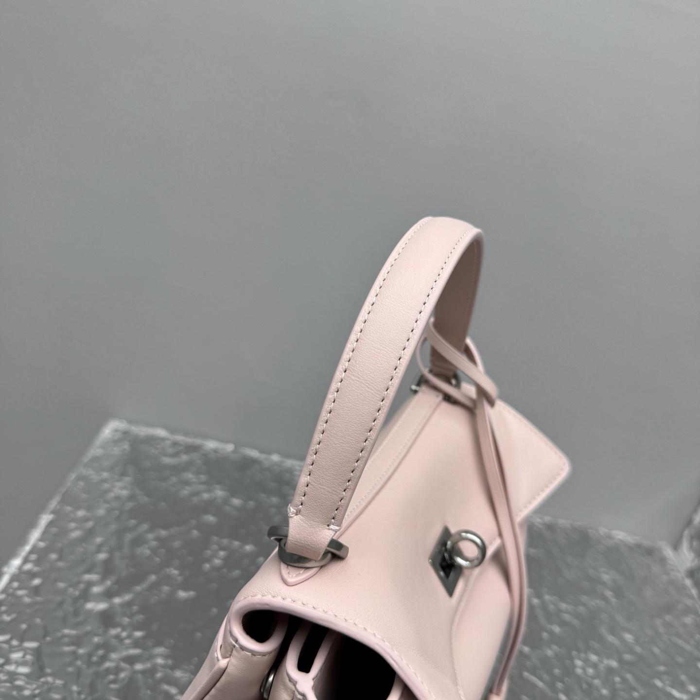 Balenciaga Rodeo Handbag Mini In Suede Pink - EUR FASHION