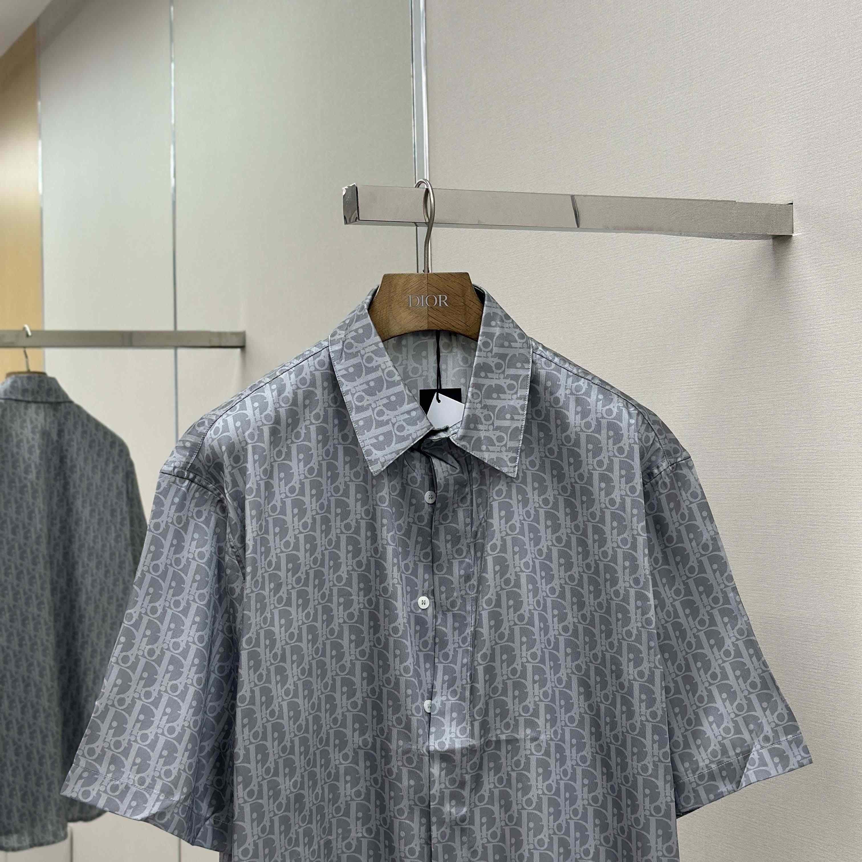 Dior Oblique Short-Sleeved Shirt - EUR FASHION