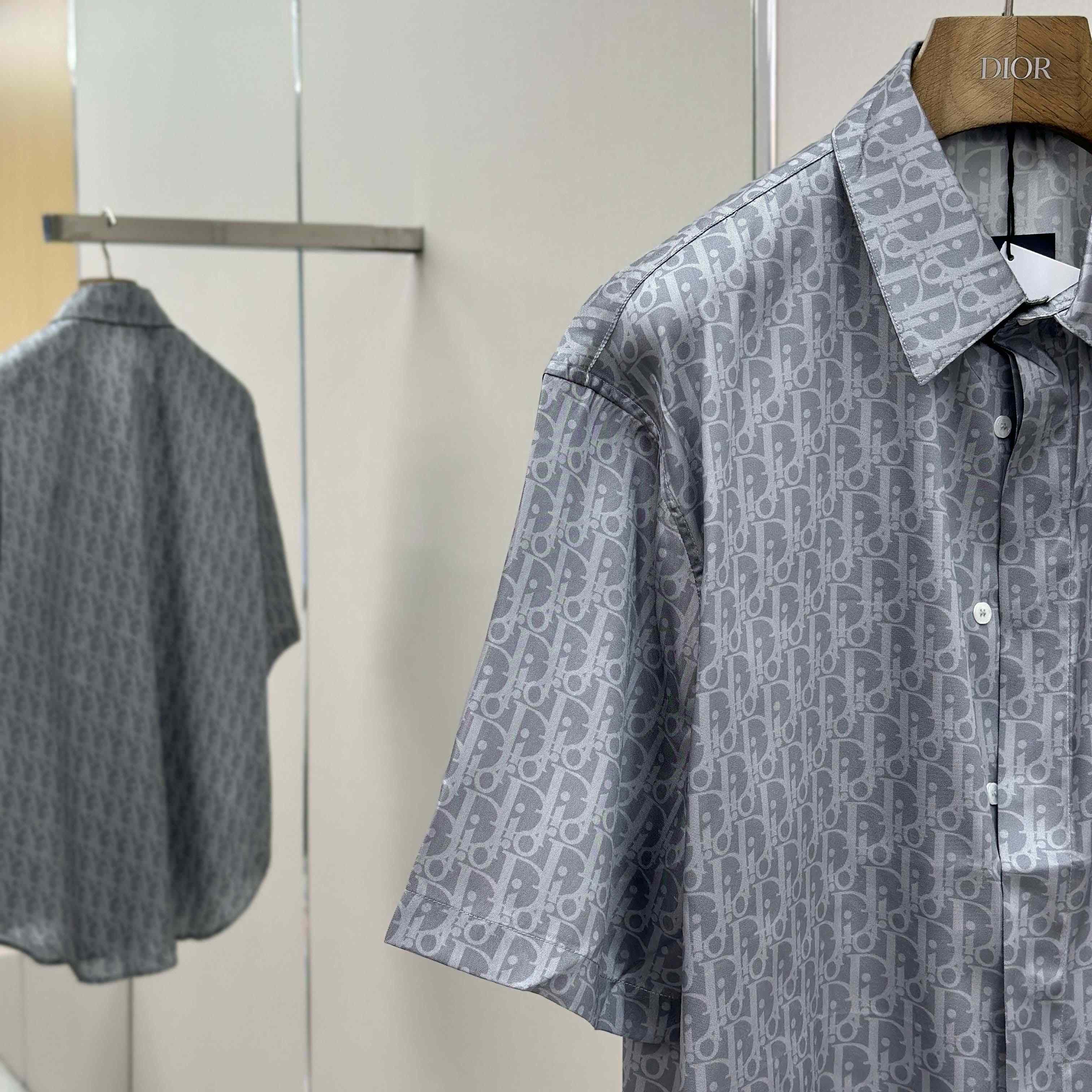 Dior Oblique Short-Sleeved Shirt - EUR FASHION